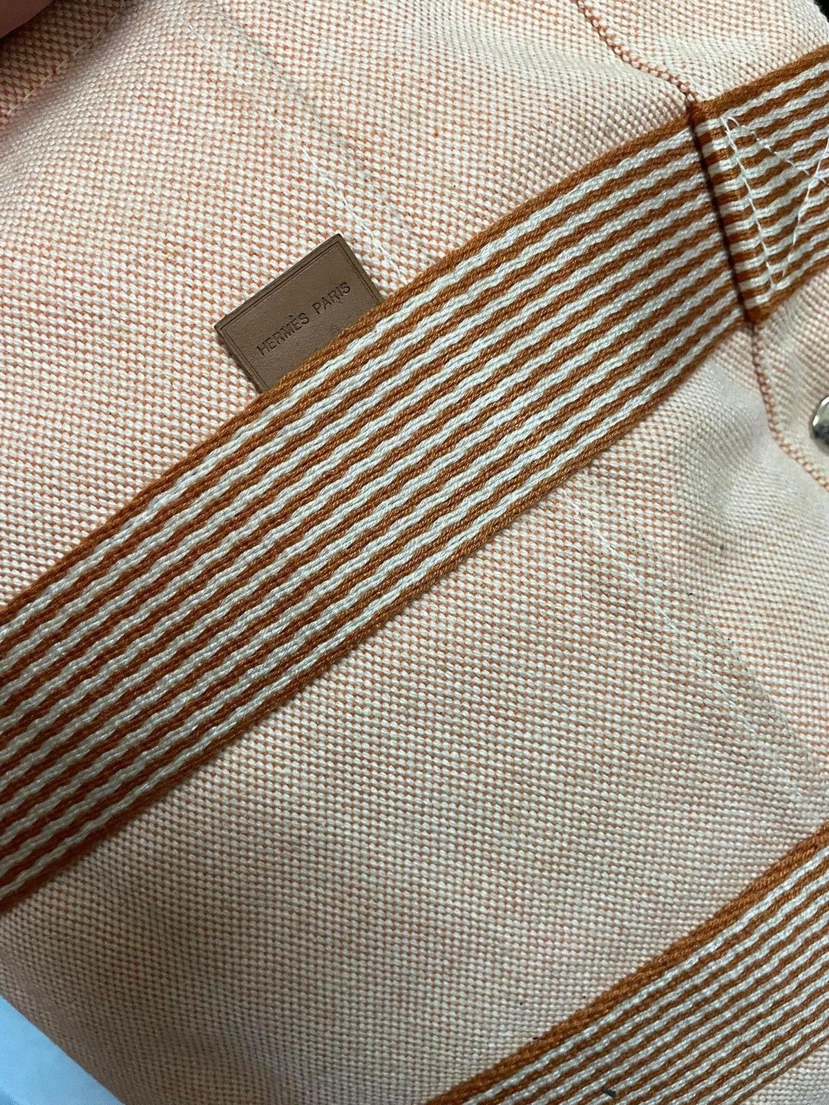 Hermes 🔥🔥🔥 VINTAGE HERMES TOTE BAG MADE IN FRANCE Size 28 - 11 Thumbnail