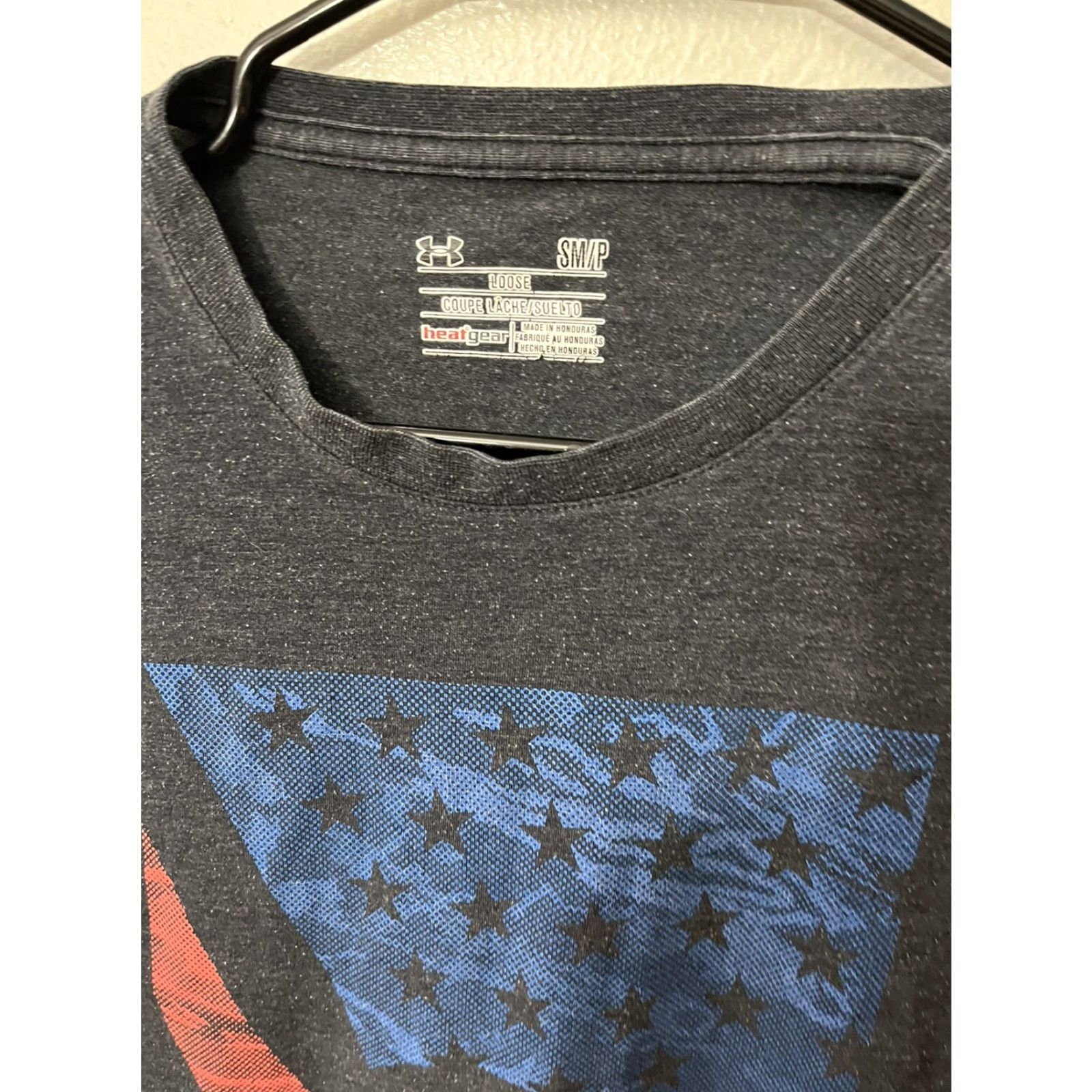 Under Armour Under Armour Mens Short Sleeve Top Gray Logo Activewear Lightweight Moisture Wicking Quick Dry Crew Neck T-Shirt Pullover Size US S / EU 44-46 / 1 - 2 Thumbnail