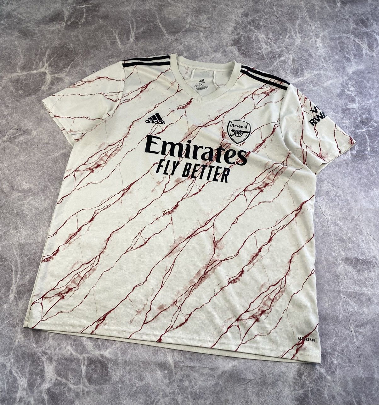 Adidas Adidas Arsenal 2020 Football Shirt Soccer Jersey XXL Size US XXL / EU 58 / 5 - 1 Thumbnail