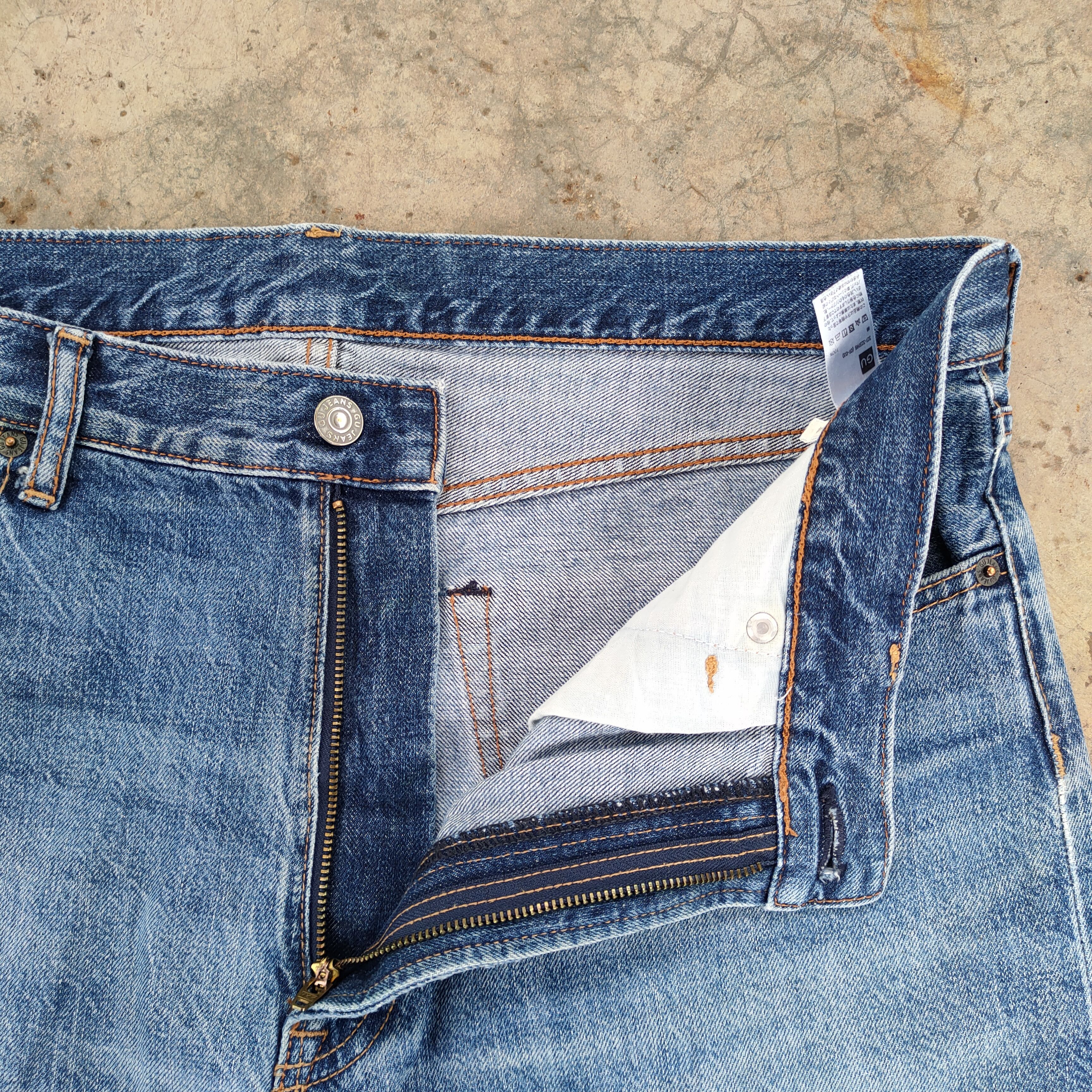 Japanese Brand × Jean × Vintage VINTAGE JAPANESE FADED DENIM JEANS PANTS Size US 35 - 7 Thumbnail