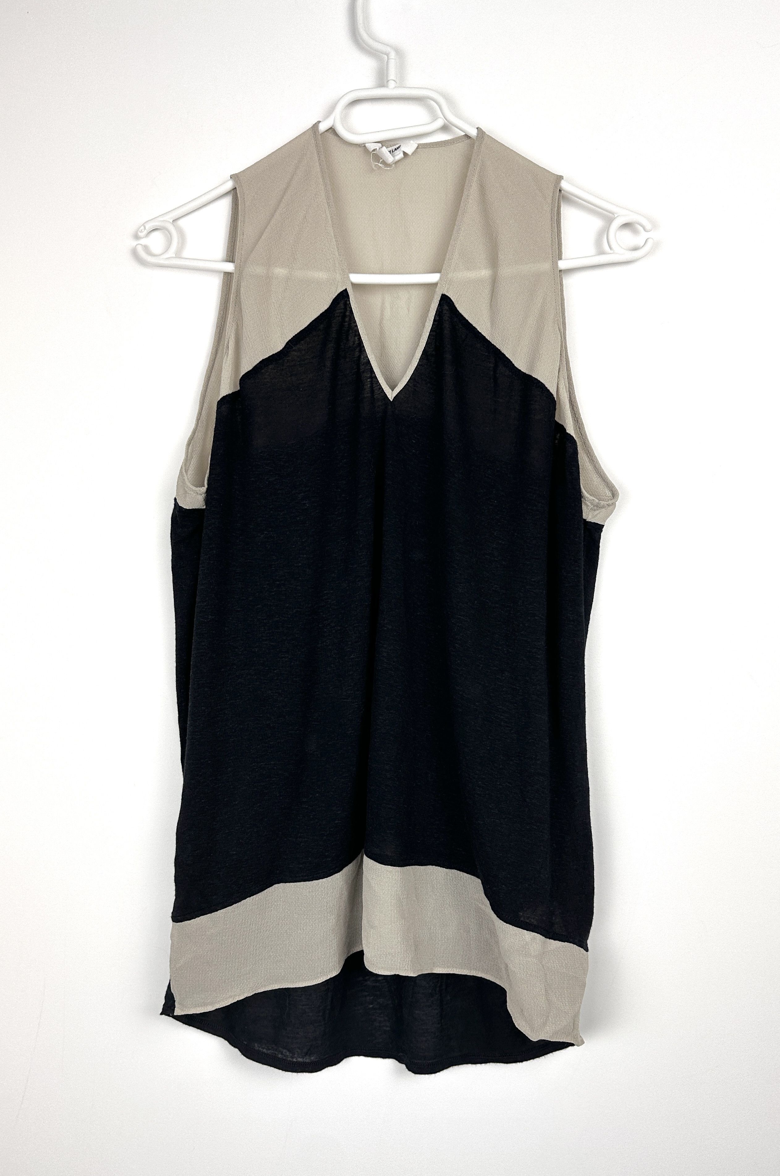 Helmut Lang Vintage Helmut Lang women silk top Size L / US 10 / IT 46 - 1 Thumbnail