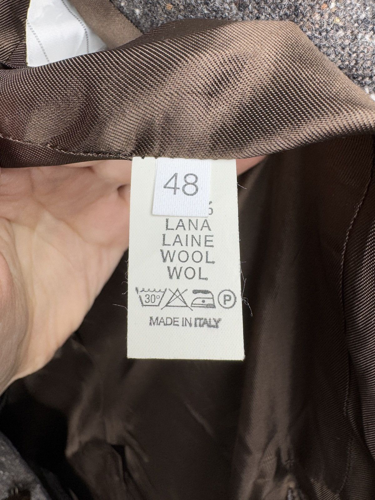 Yves Saint Laurent Yves Saint Laurent x Lanificio Paoletti wool tweed blazer 48 Size 38R - 11 Thumbnail