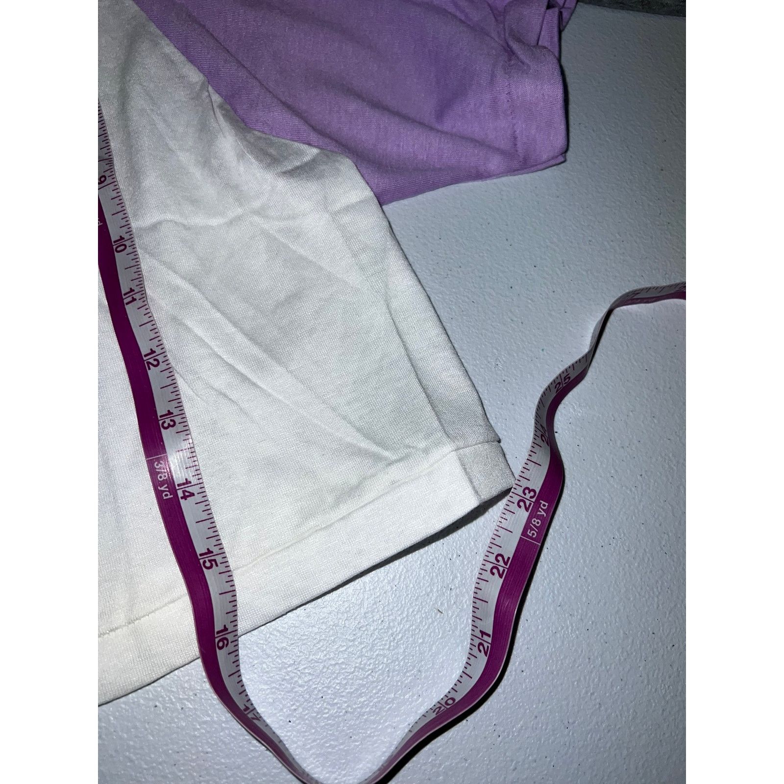 Other 80s Women's Sportswear White Purple Crop Top Shirt Women S Size S / US 4 / IT 40 - 8 Thumbnail