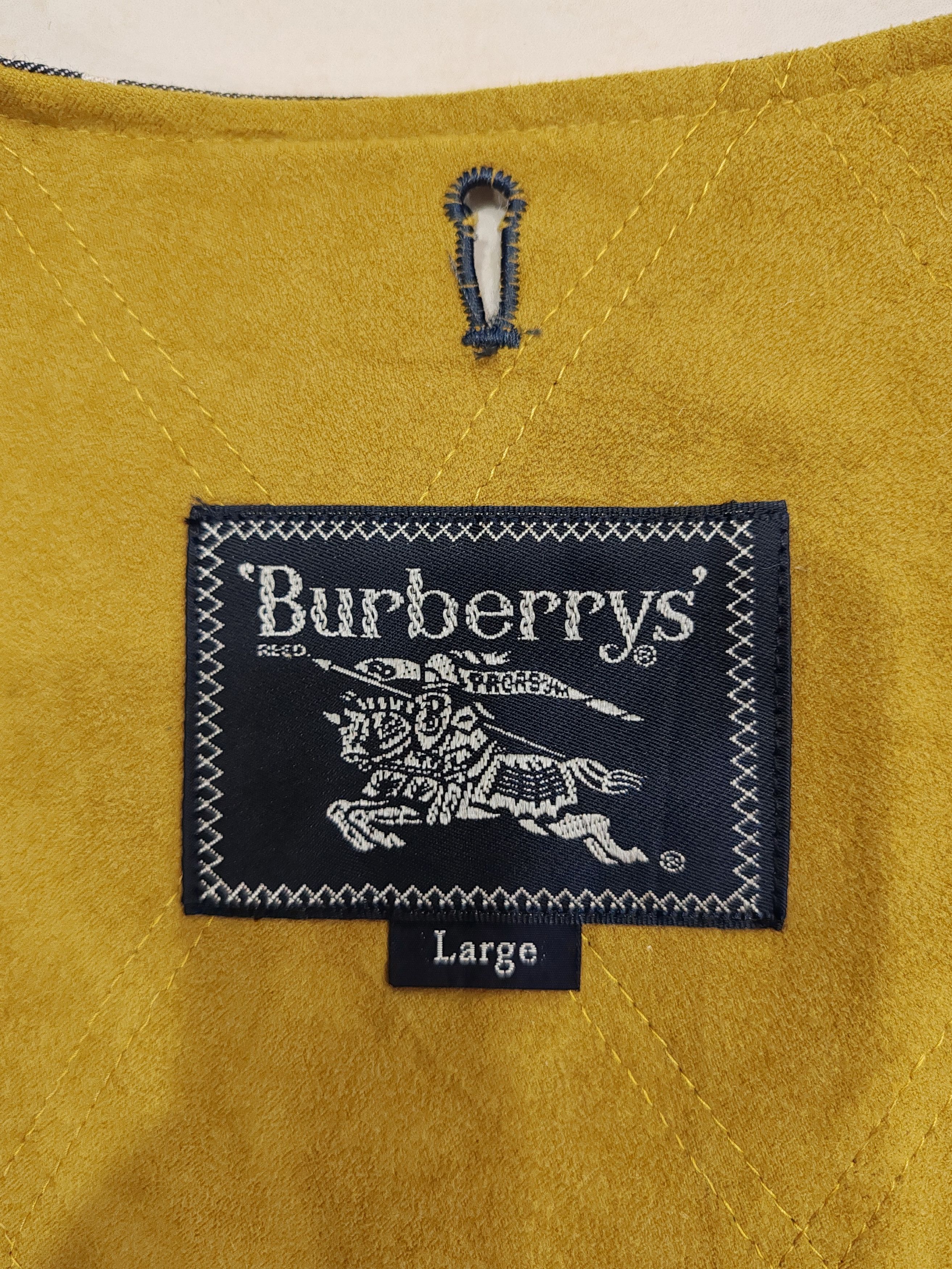 Burberry BURBERRYS NOVA CHECK INNER LINING TRENCH COAT MIRROR COLOUR Size 42S - 6 Thumbnail