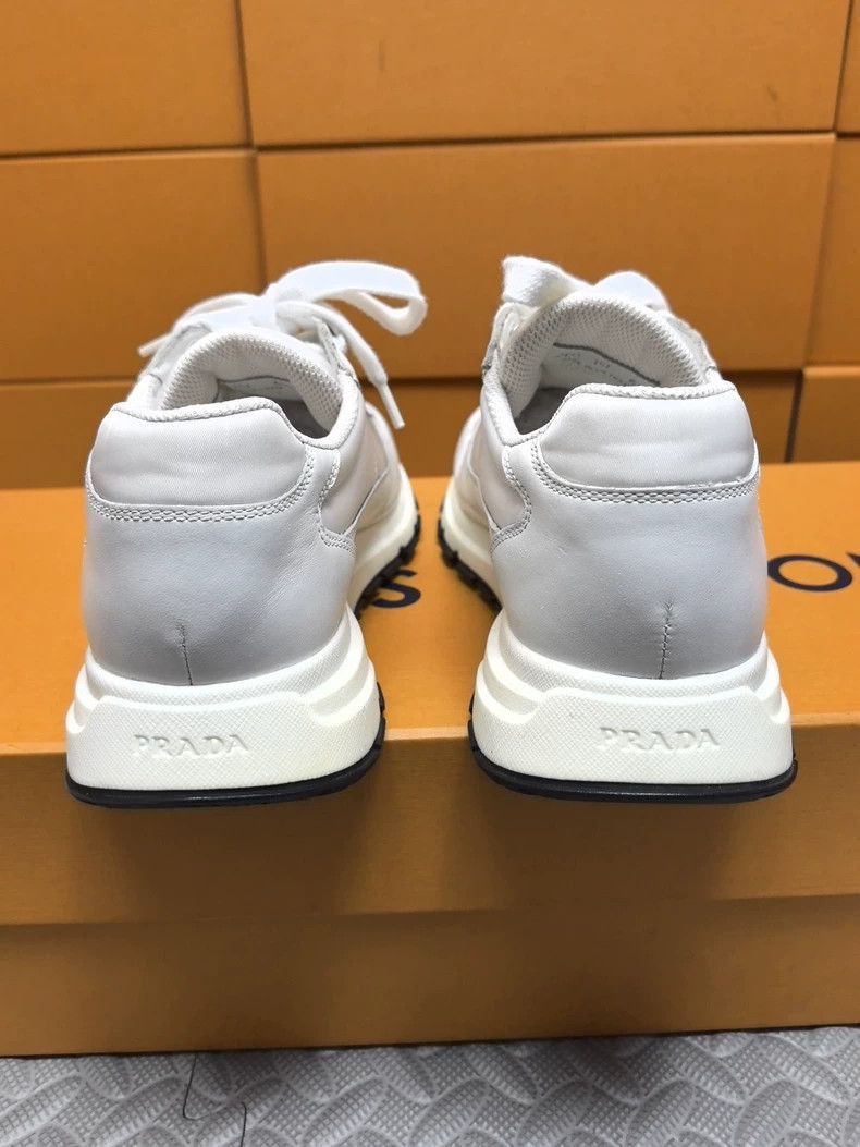 Prada Prada White Casual Athletic Sneakers-2506 Size US 6.5 / EU 39-40 - 5 Thumbnail