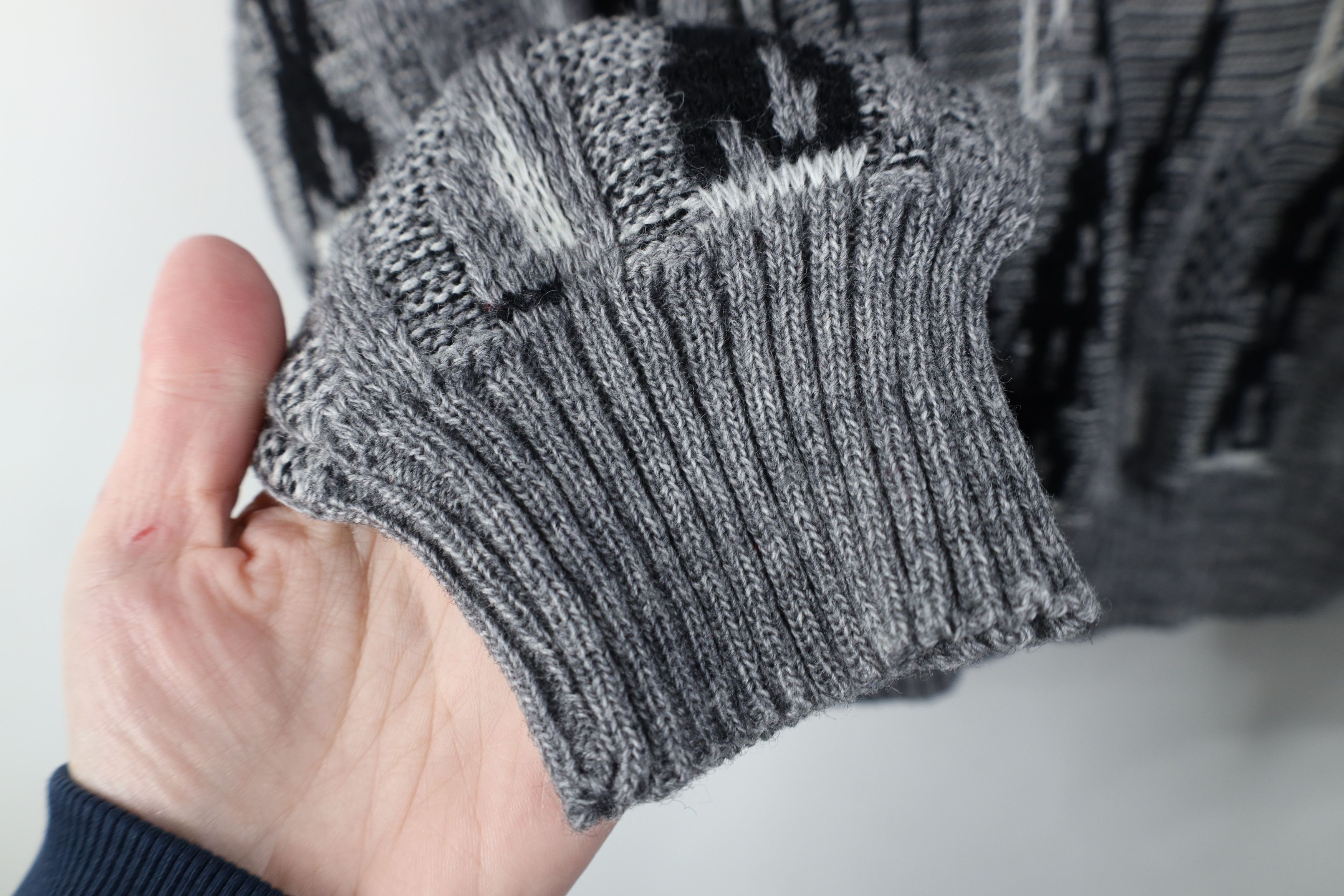 Vintage Vintage 90s Streetwear Wool Blend Knit Crewneck Sweater Size M / US 6-8 / IT 42-44 - 5 Thumbnail