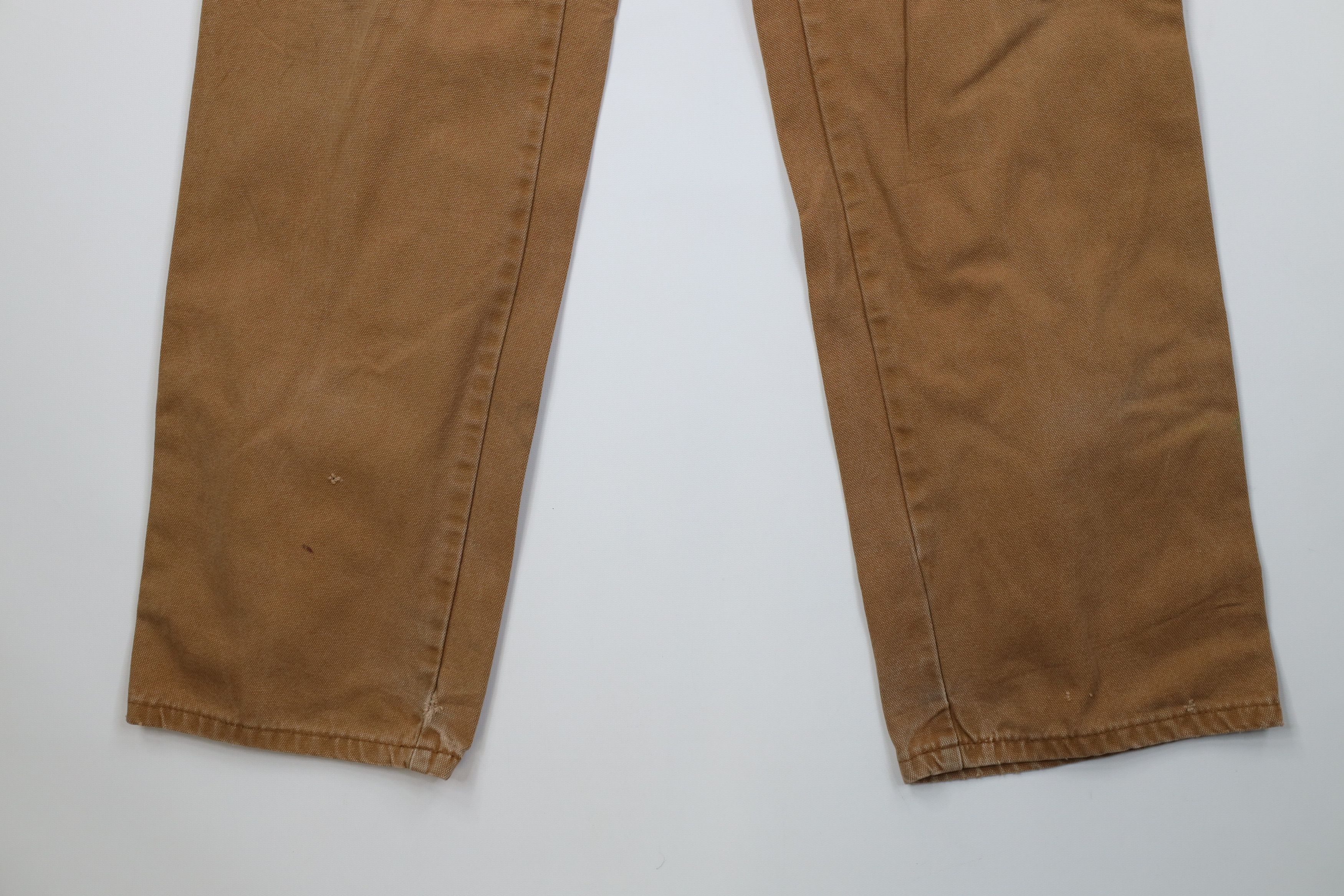 Dickies Vintage Y2K Dickies Wide Leg Dungaree Pants Duck Brown Size US 34 / EU 50 - 4 Thumbnail