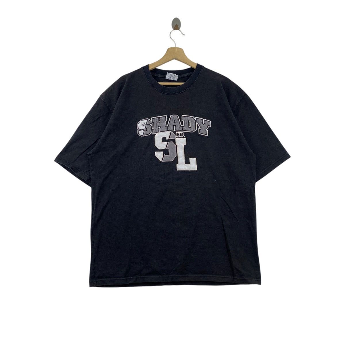 Shady Ltd SHADY SL Ltd. Brand Print Hip Hop Swag Rap Black Oversize Size US XL / EU 56 / 4 - 1 Thumbnail