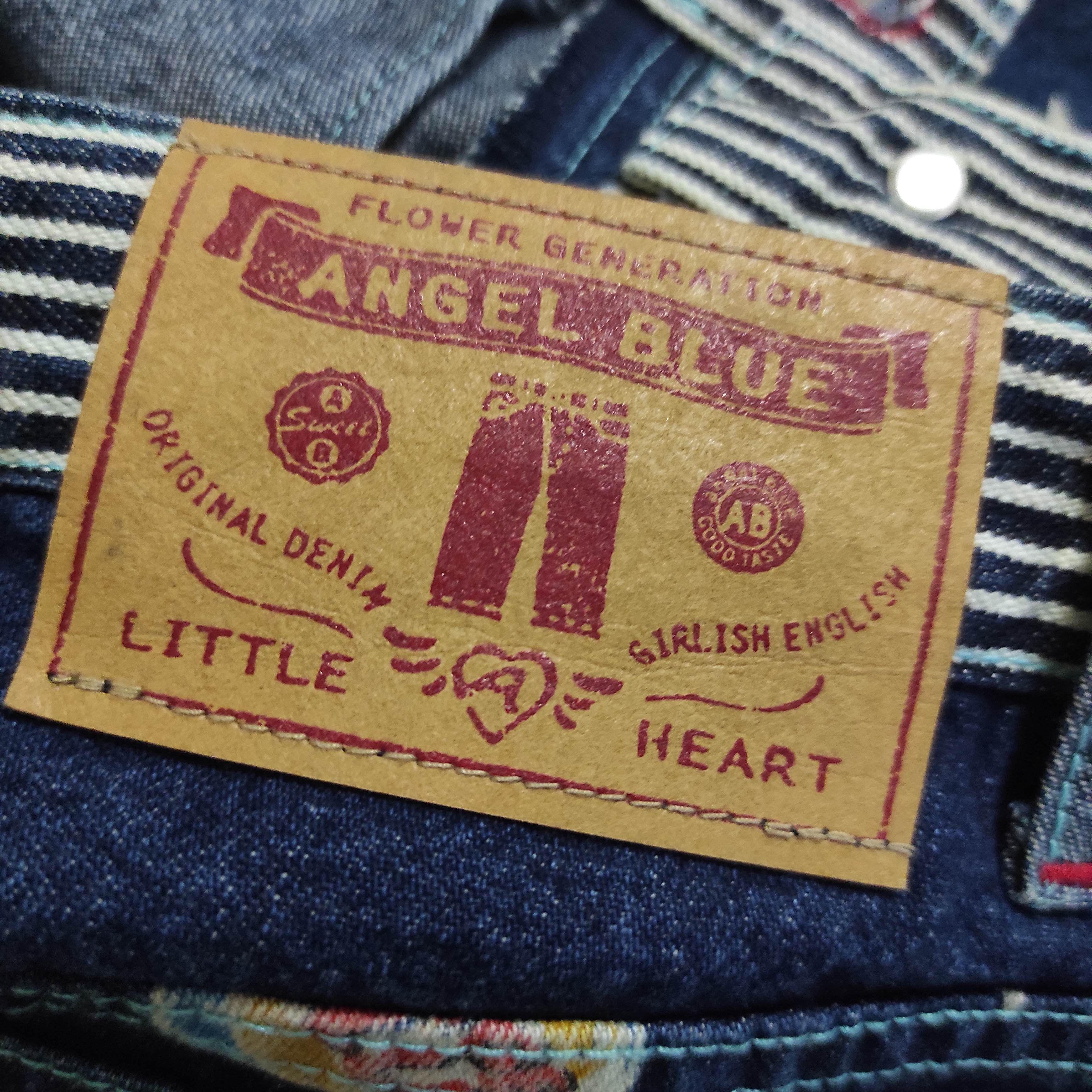 Angel Blue FLARE JEANS Angel Blue Fullprint Bootcut Denim Jeans Size US 28 / EU 44 - 21 Thumbnail