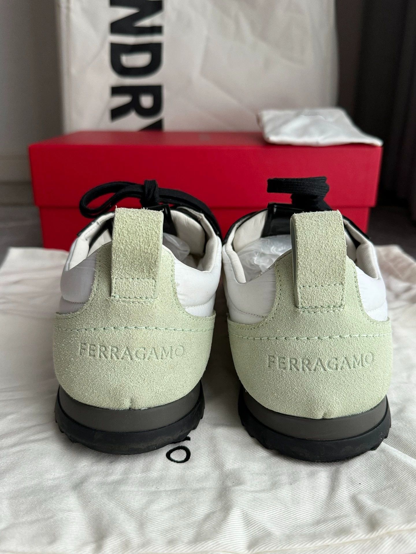 Salvatore Ferragamo Ferragamo men's casual shoes 7.5 US mint green Size US 7.5 / EU 40-41 - 4 Thumbnail