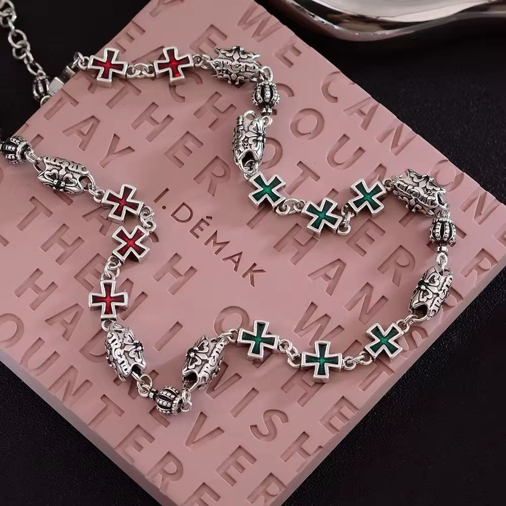 Jewelry Creative Cross Chain Necklace Size ONE SIZE - 2 Thumbnail