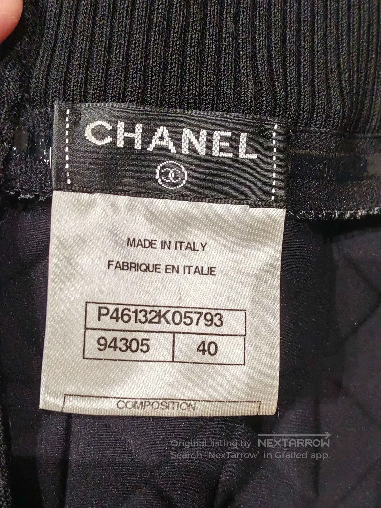 Chanel Chanel 2013 Black Quilted Strapless Mini Skirt. Size 39" - 4 Thumbnail