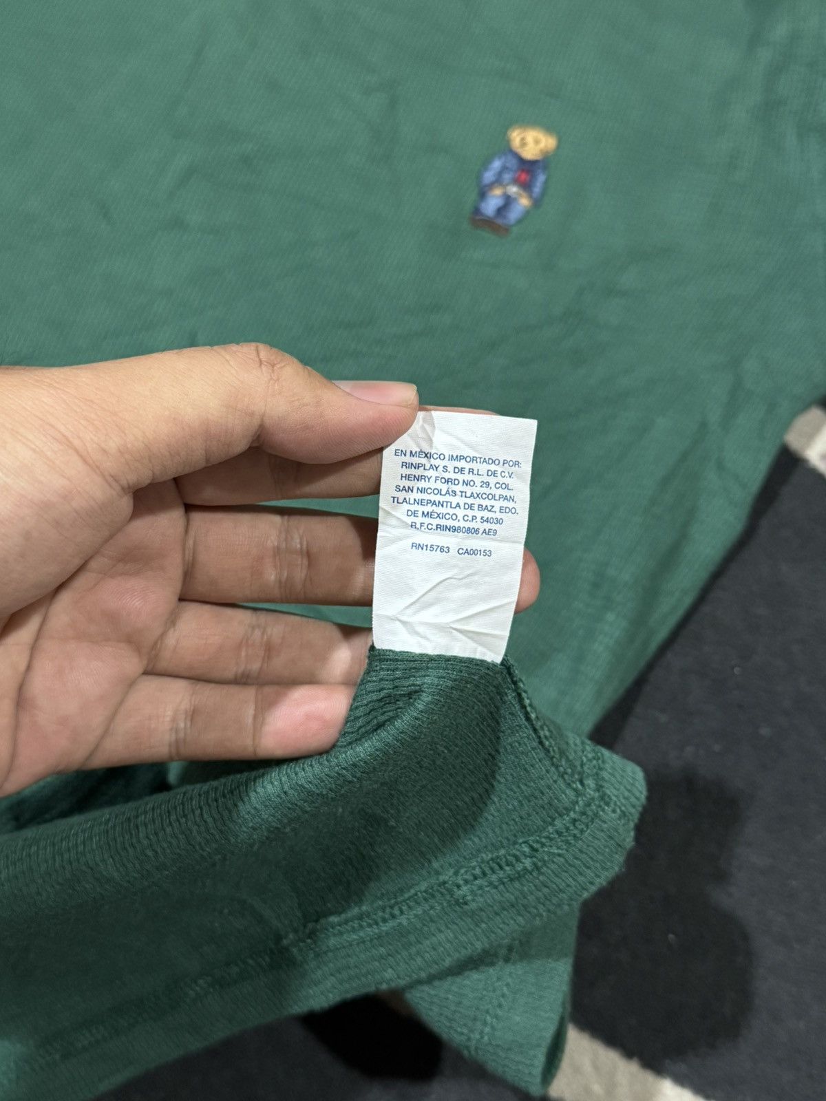 Polo Ralph Lauren Polo Bear Polo Ralph Lauren Long Sleeve Waffle Size US M / EU 48-50 / 2 - 6 Thumbnail