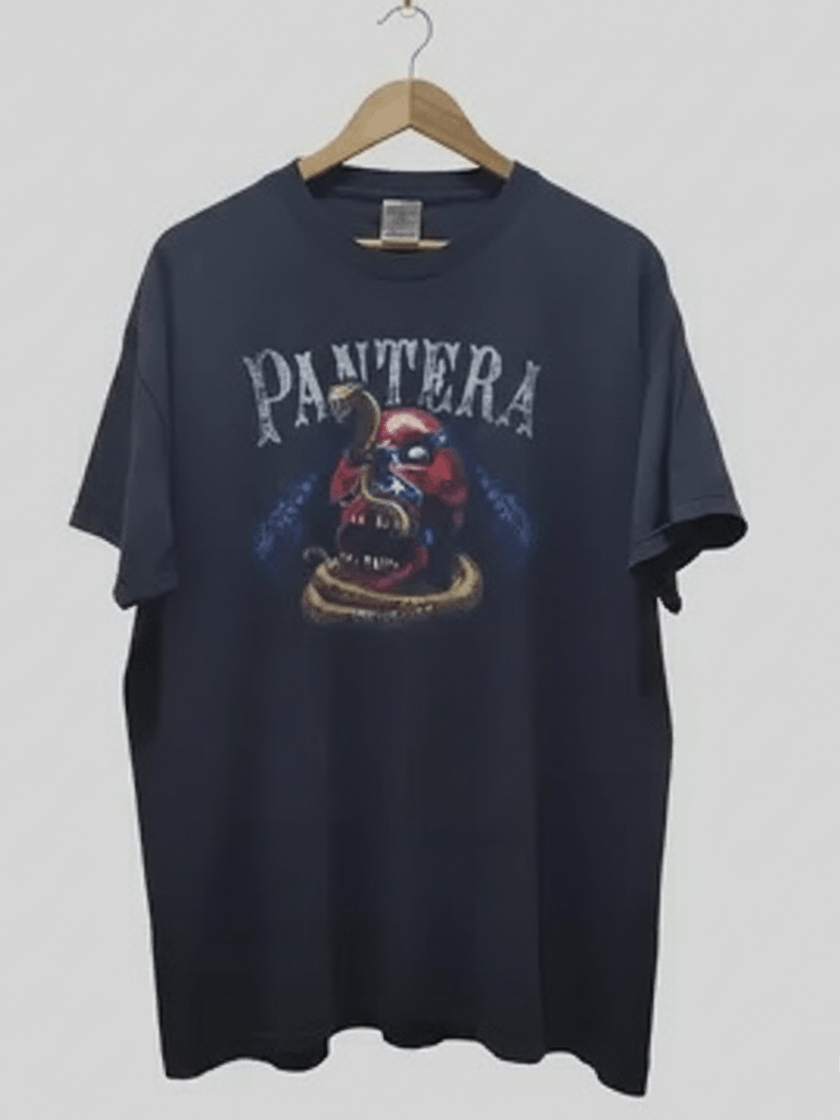 Vintage Vintage 2003 Pantera "Great Southern Trendkill" Snake Skull Size US L / EU 52-54 / 3 - 1 Thumbnail