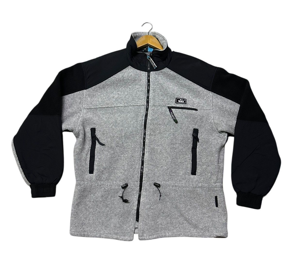 Woolrich Woolen Mills vintage Woolrich Polartec fleece jacket for men in gray Size US L / EU 52-54 / 3 - 1 Thumbnail