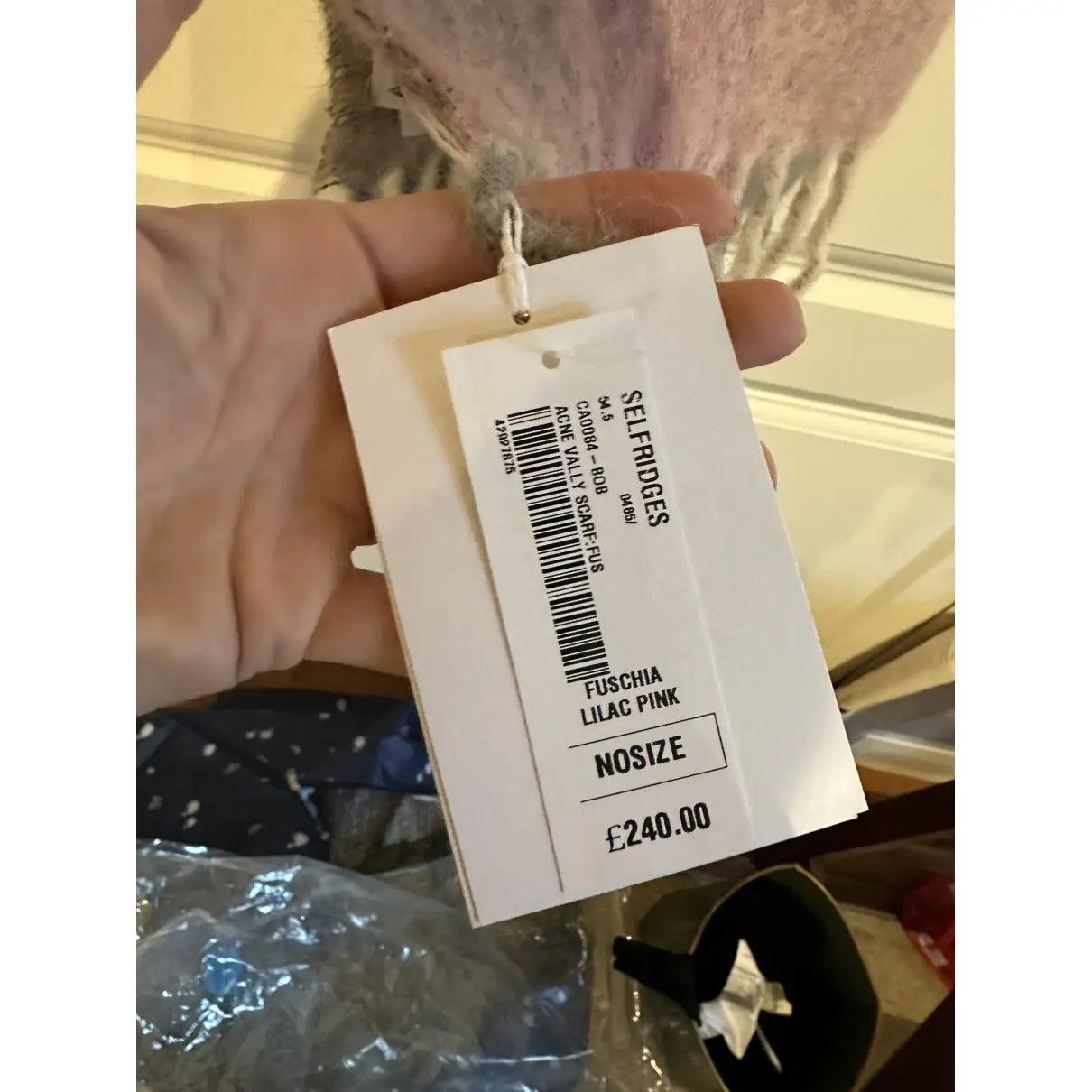 Acne Studios 💥💥💥Wool scarf Acne Studios Multicolour Size ONE SIZE - 5 Thumbnail