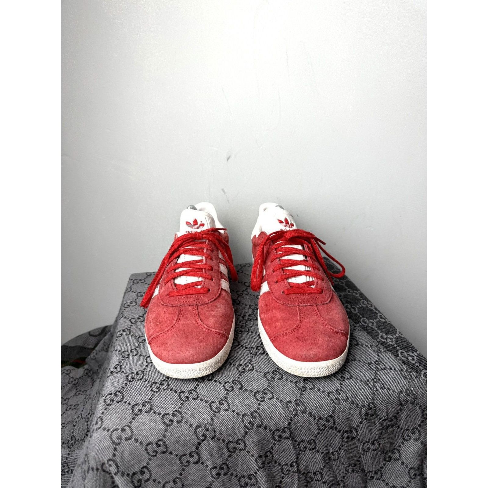 Adidas Vintage Style Adidas Gazelle Low Top Suede Trainers Sneakers Size US 7.5 / EU 40-41 - 5 Thumbnail