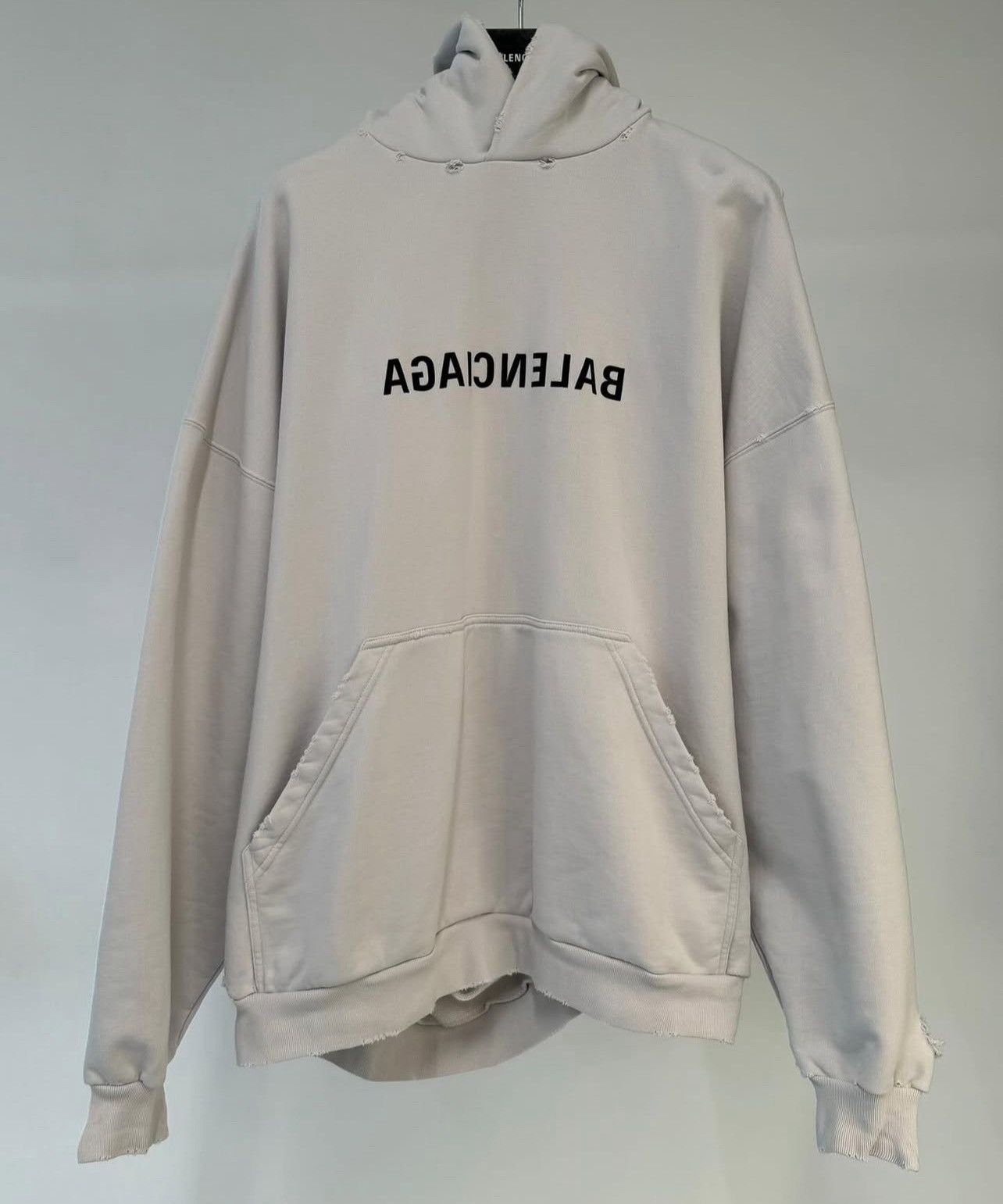 Balenciaga Balenciaga Super Destroyed Turn Hoodie Size US S / EU 44-46 / 1 - 2 Thumbnail