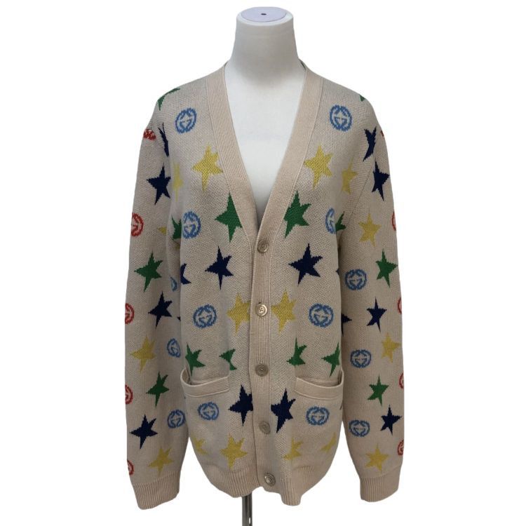 Gucci Gucci Star GG Cardigan Size S Size US S / EU 44-46 / 1 - 1 Thumbnail