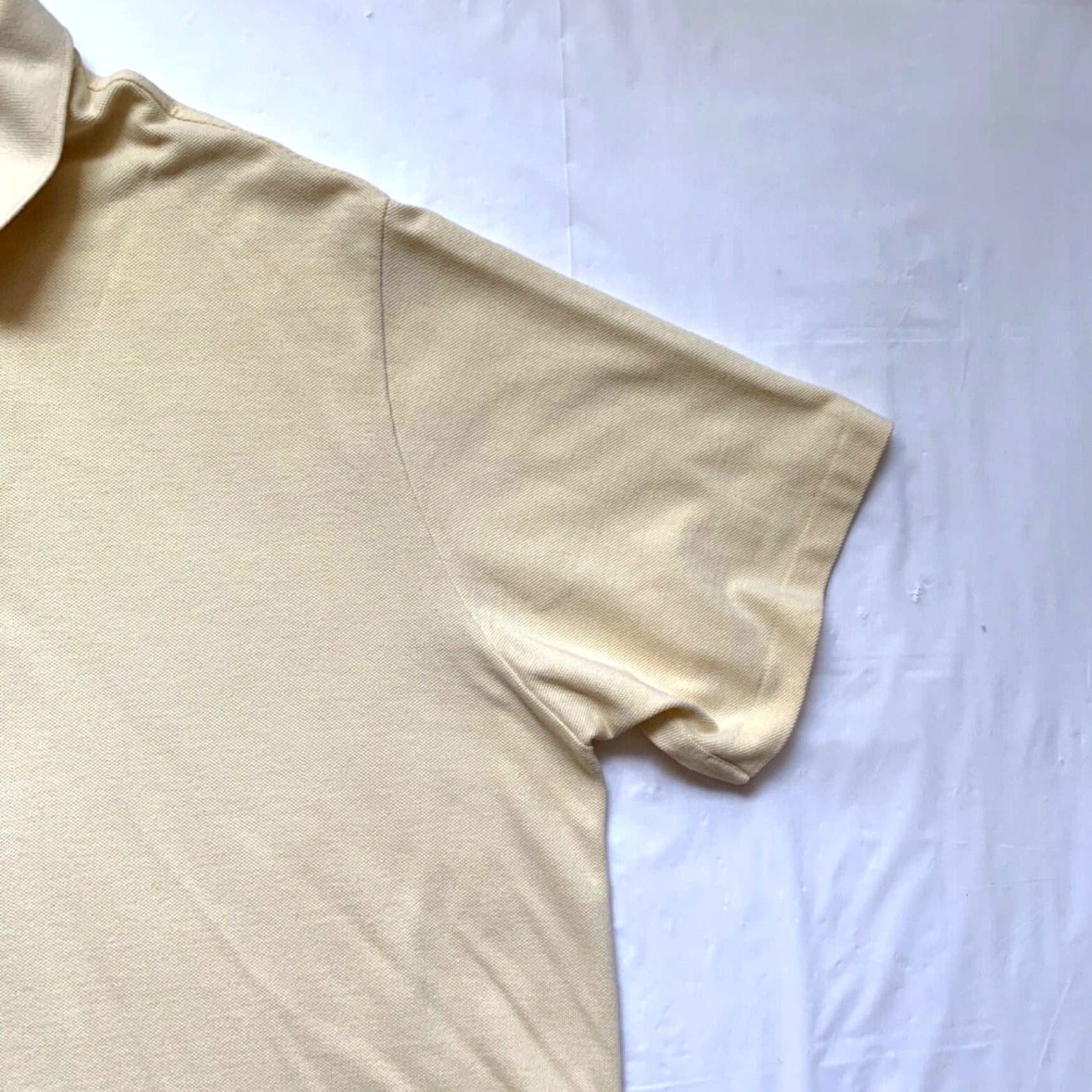 Lands' End VINTAGE Lands' End Polo Shirt Mens 2XL 50-52 Light Yellow Rugby USA Classic NEW Size US XXL / EU 58 / 5 - 6 Thumbnail