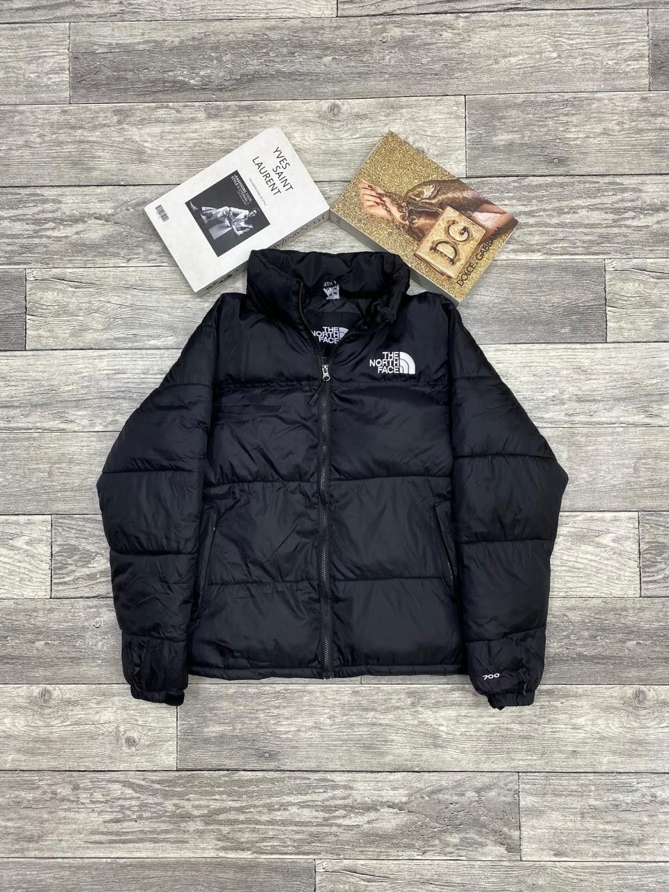 image of The North Face Down Jacket 700 Puffer Black, Men's (Size Large)