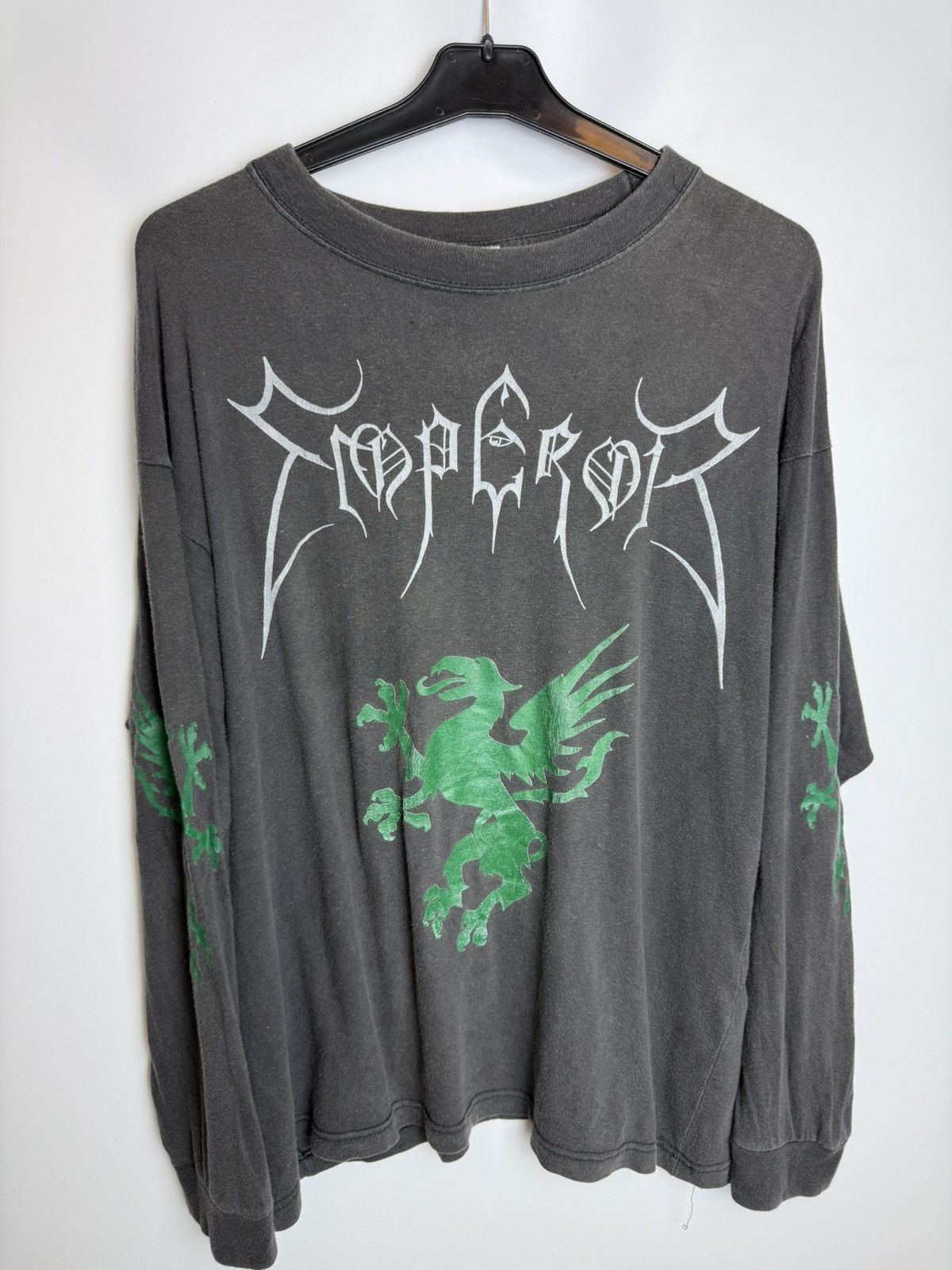 Band Tees Emperor green dragon marduk burzum mayhem black metal Size US L / EU 52-54 / 3 - 1 Thumbnail