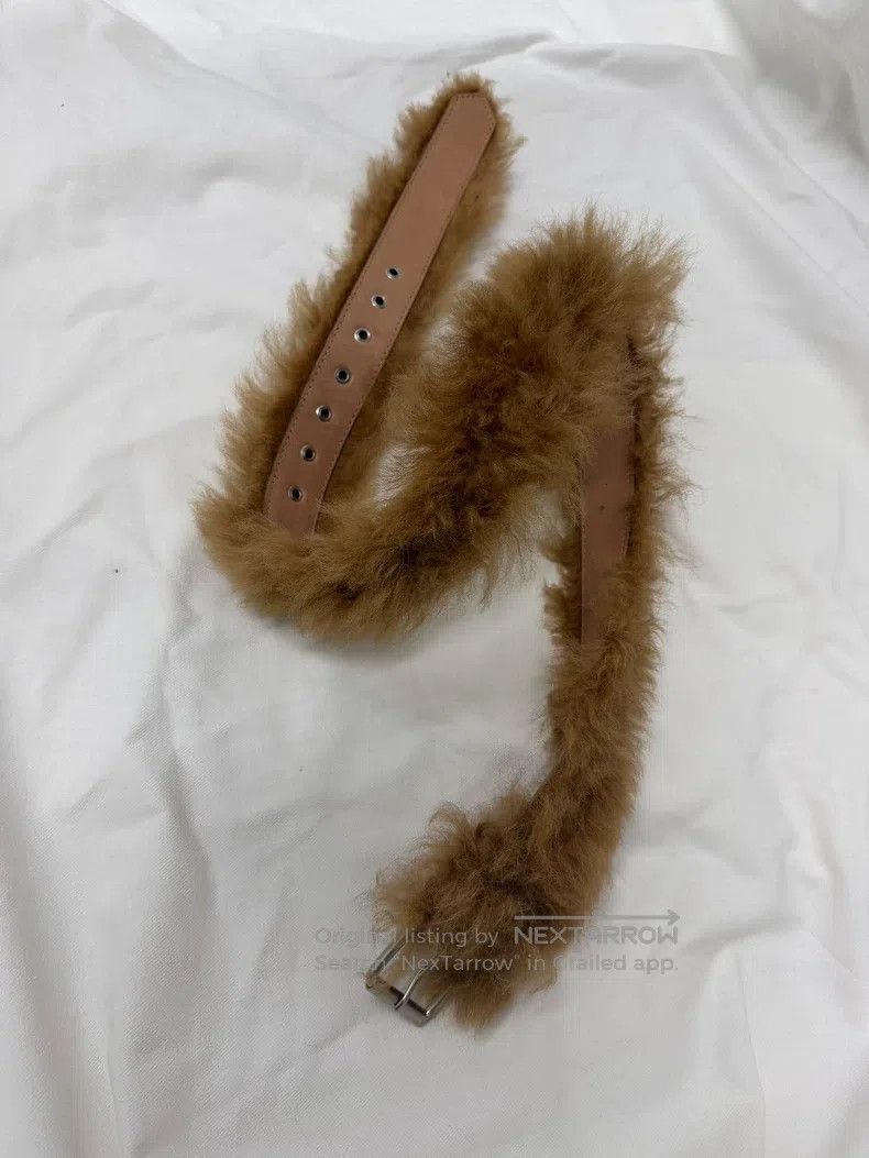 Dries Van Noten Dries Van Noten Furry Belt Size ONE SIZE - 1 Thumbnail