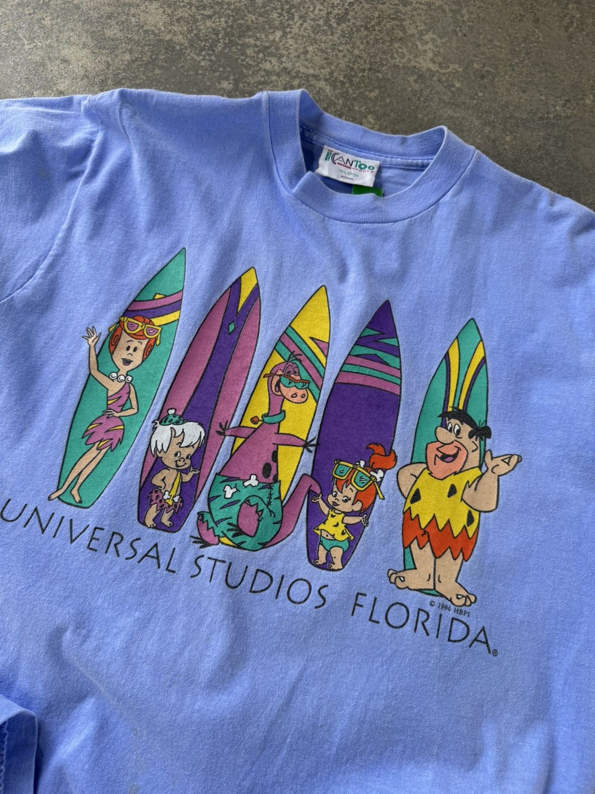 Cartoon Network × Vintage Vintage 90’s The Flintstones Universal Studios Florida Size US M / EU 48-50 / 2 - 2 Thumbnail