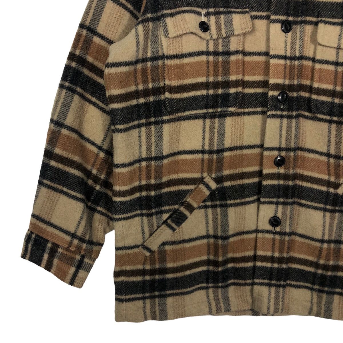 Japanese Brand 🔥90s Vintage Wool Work Jacket Mc Gregor Japan Tartan Design Size US M / EU 48-50 / 2 - 3 Thumbnail