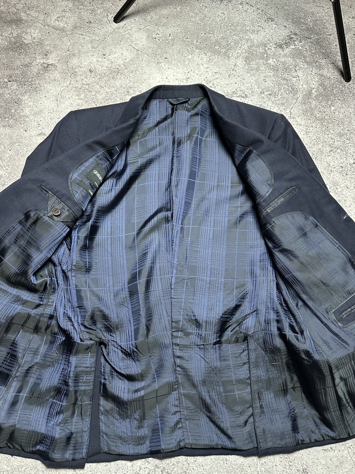 Giorgio Armani Vintage Giorgio Armani Suit Double Blazers and Pants Size 42R - 6 Thumbnail