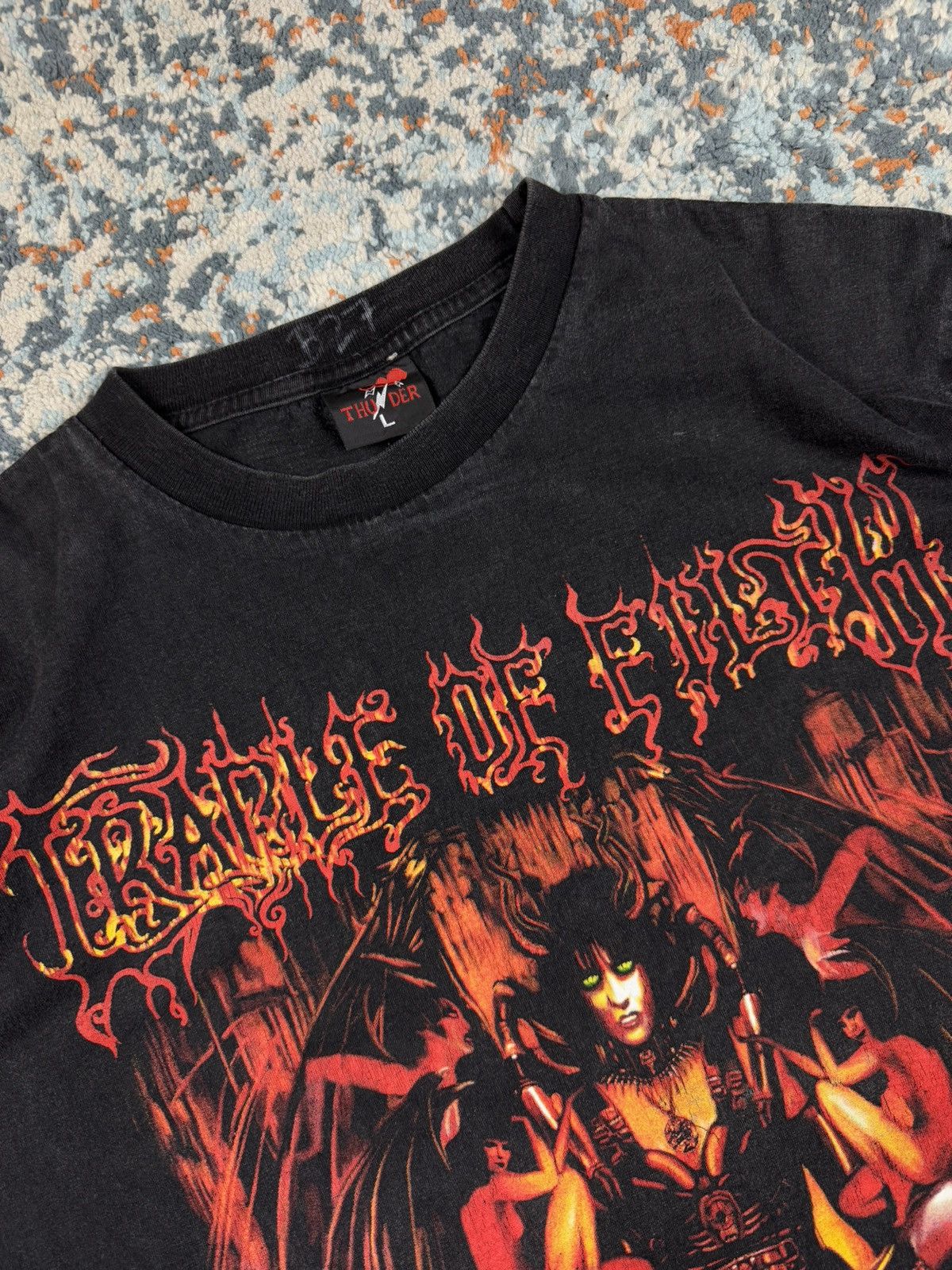 Band Tees × Vintage Vintage 00s Cardle Of Filth bitter suites to succubi tee Size US L / EU 52-54 / 3 - 10 Thumbnail
