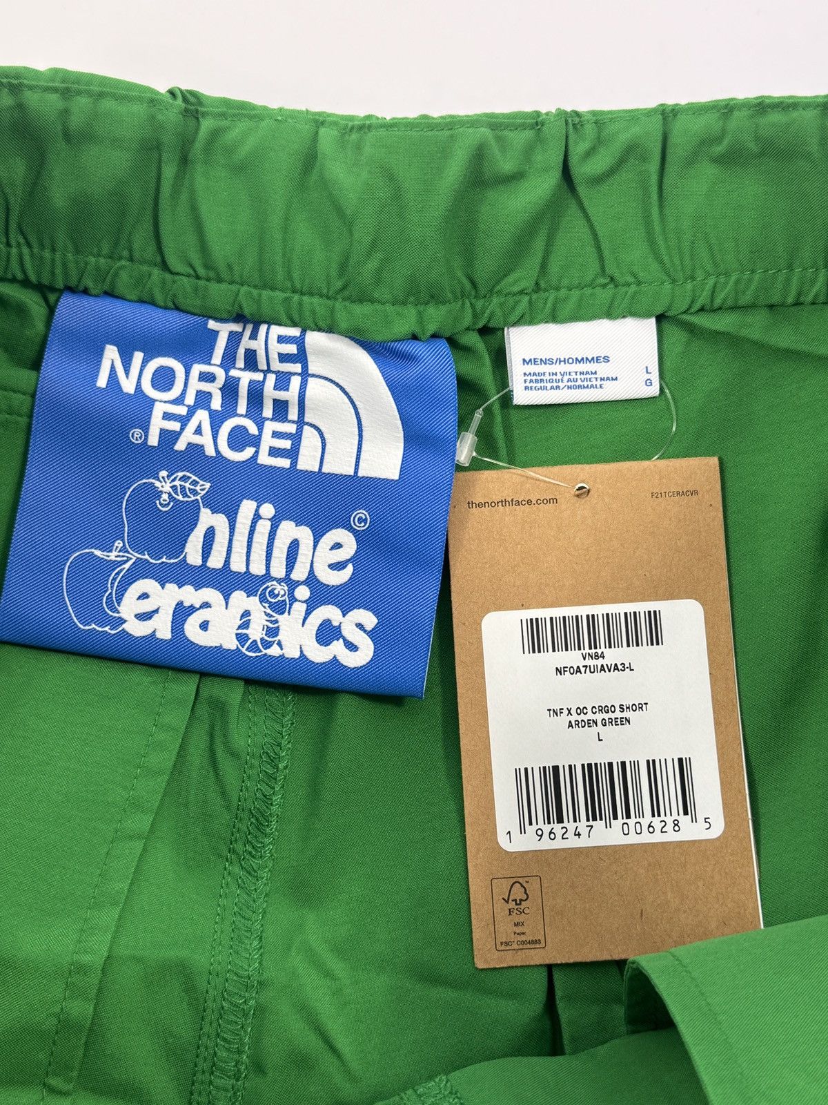 Online Ceramics × The North Face CARGO SHORTS Size US 34 / EU 50 - 5 Thumbnail