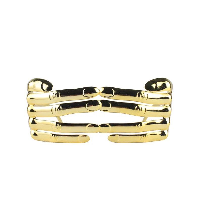 Vintage Gold Bar Fingers Festival Glasses 😎 Size ONE SIZE - 3 Thumbnail