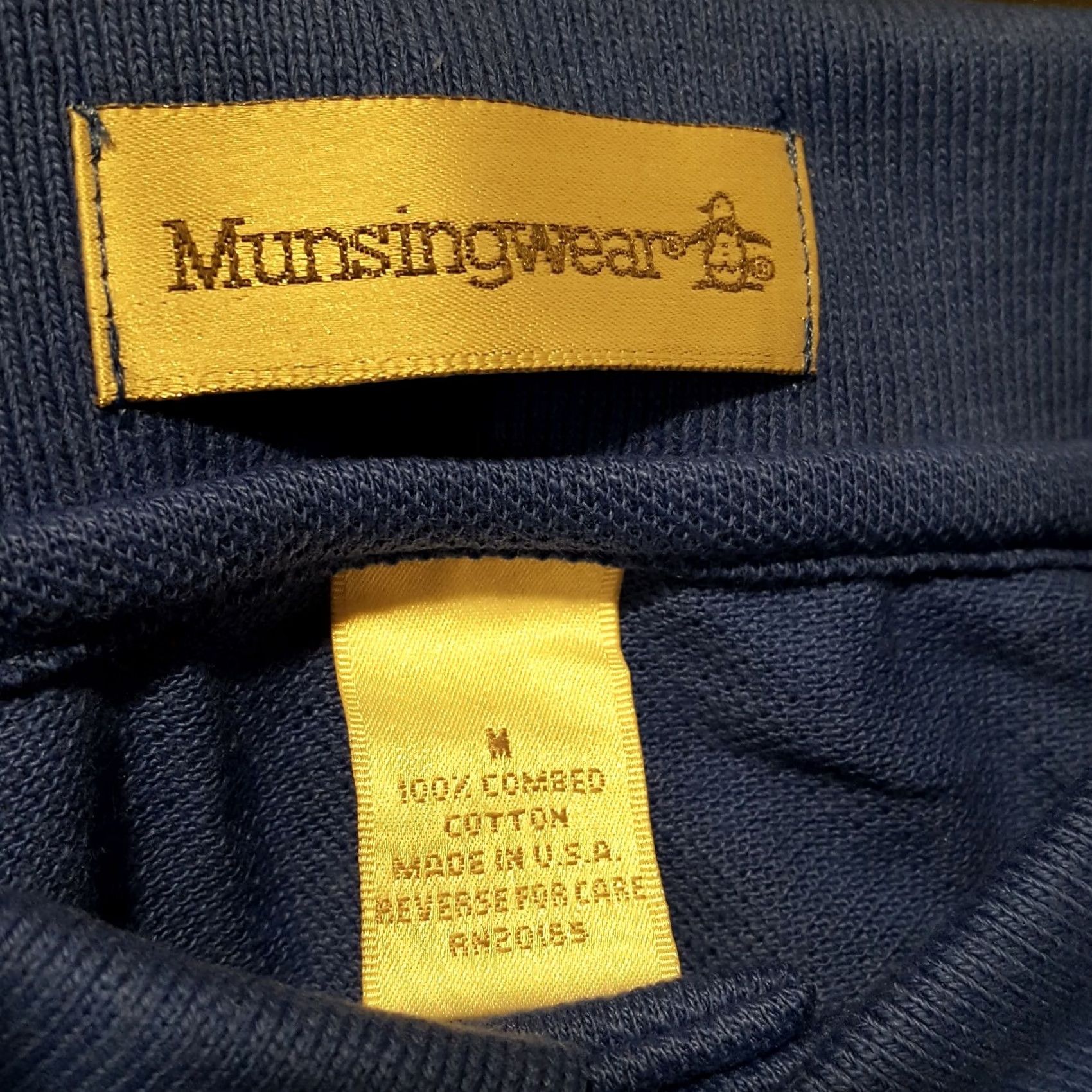 Vintage VTG Westmoreland Golf Classic MunsingWear Polo Shirt 90s Adult Medium Blue Polo Mens Size US M / EU 48-50 / 2 - 7 Thumbnail
