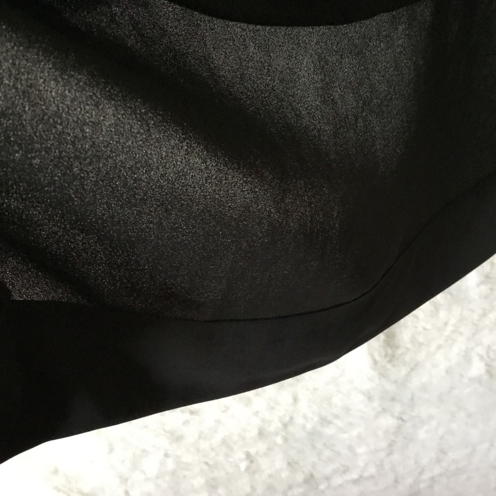 Bcbgmaxazria BCBGMaxAzria Black Drape Front Hi-Low Sheer Top Size XS / US 0-2 / IT 36-38 - 11 Thumbnail