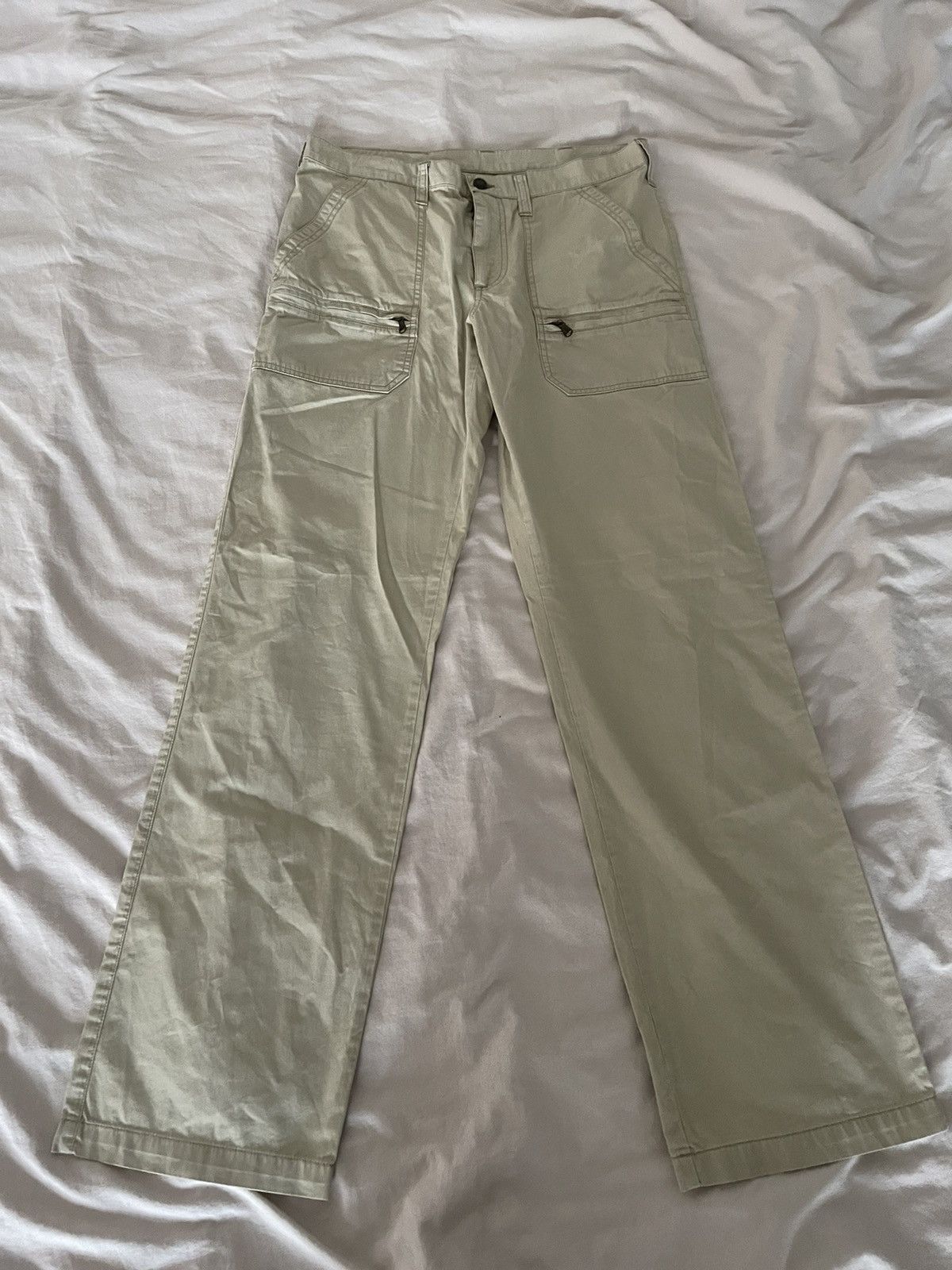 image of Dolce Gabbana Cargo Trousers From D&g in Beige, Men's (Size 31)