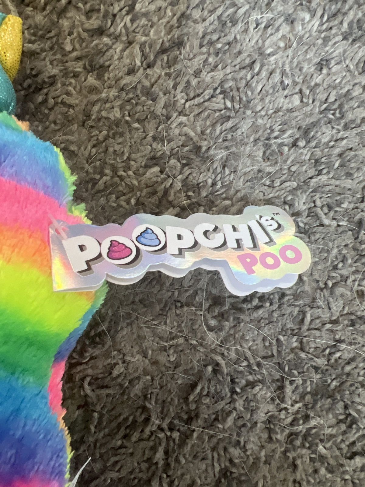 Hypebeast 2020 Poopchi’s Poo Rainbow Plush Size ONE SIZE - 5 Thumbnail