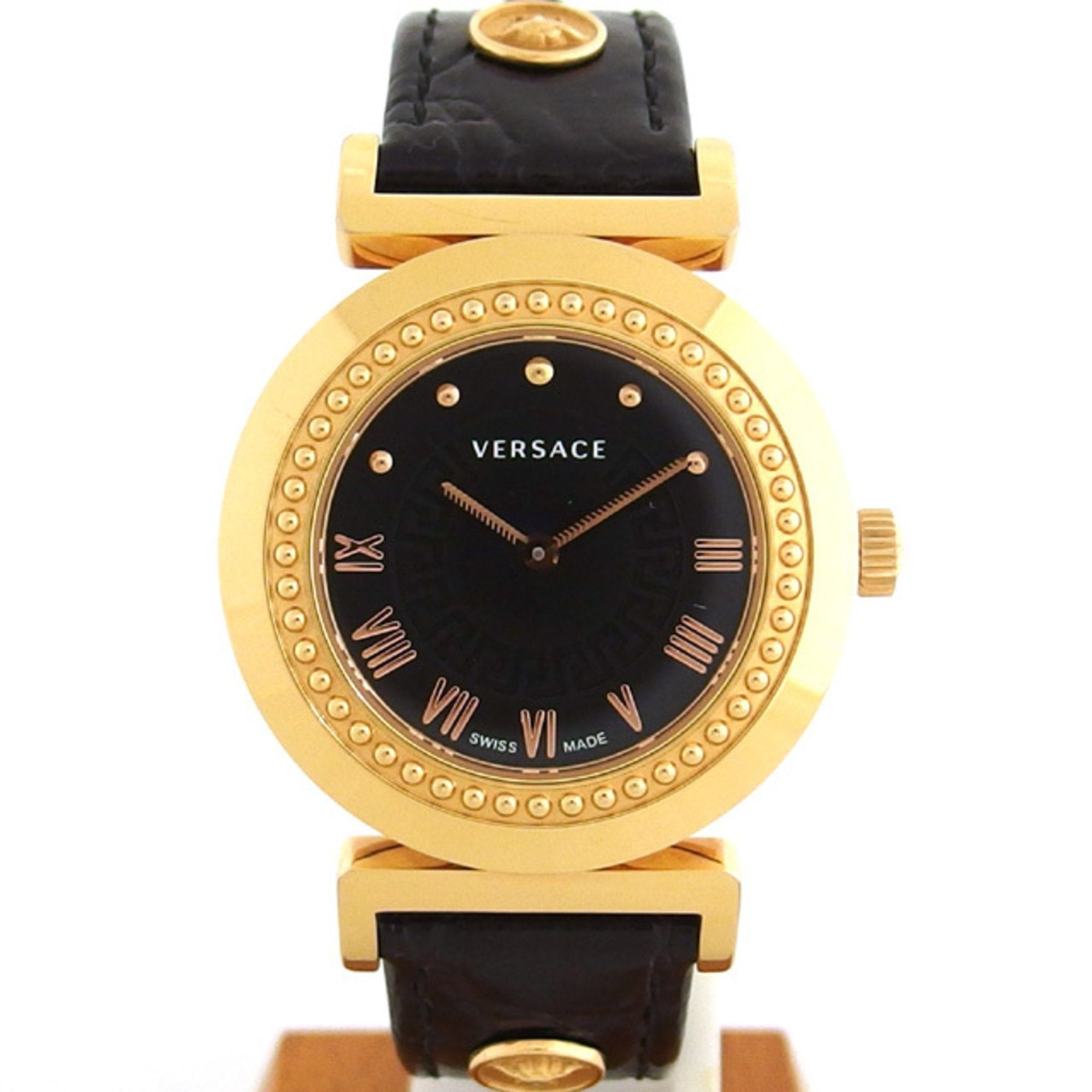 image of Versace Ladies Watch Quartz Black Dial 20191023, Women's