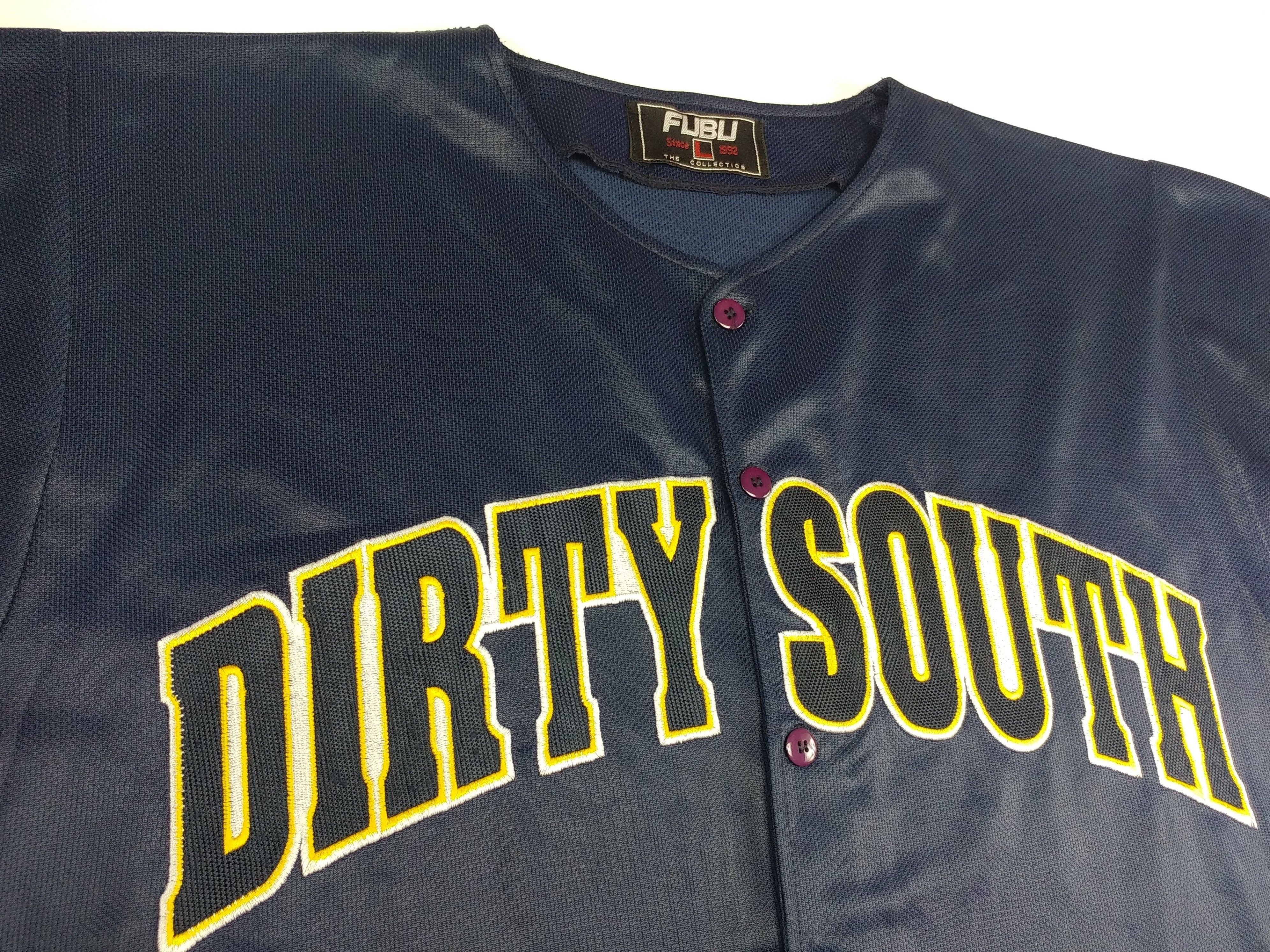 Fubu FUBU jersey, City Series, vintage Dirty South t-shirt L Size US L / EU 52-54 / 3 - 5 Thumbnail