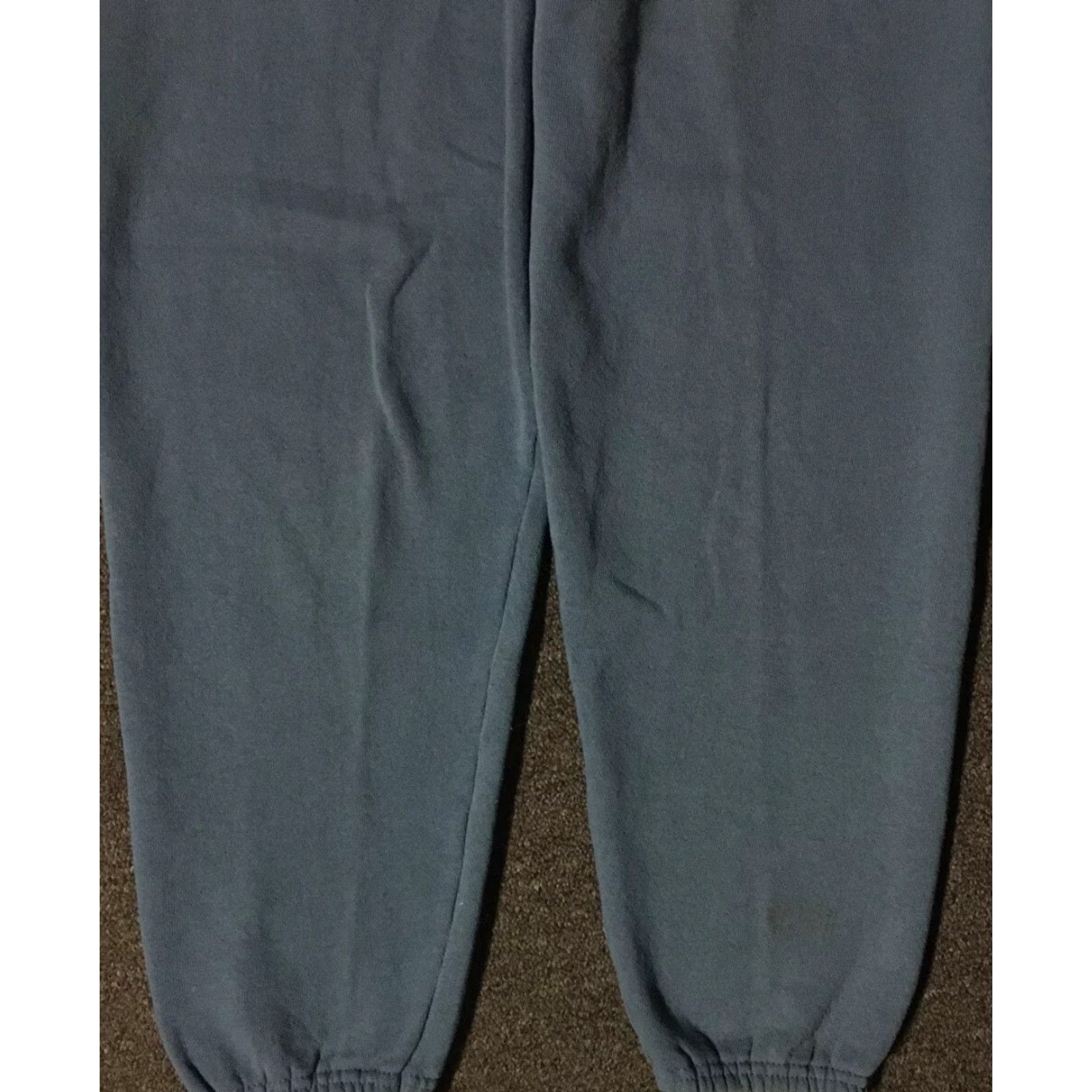 Tultex VINTAGE Tultex Sweatpants M USA 80s 90s Grunge Distressed Faded Blue Basketball Activewear Pants Mens Size US 31 - 3 Thumbnail