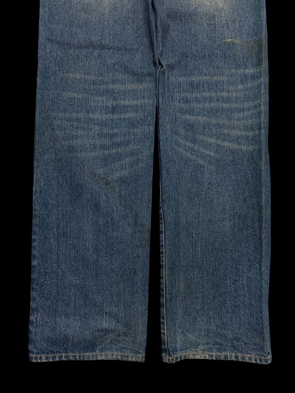 Hysteric Glamour INSANE 90s Amore Puro Baggy Rusty Mudwash Distressed Ripped Size US 29 - 18 Thumbnail