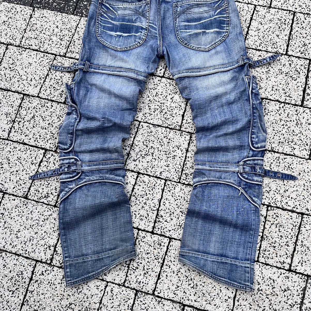 Japanese Brand × Vintage Bandage Vintage Japan Style Avant Garde Pants Jeans Opium Size US 32 / EU 48 - 6 Thumbnail