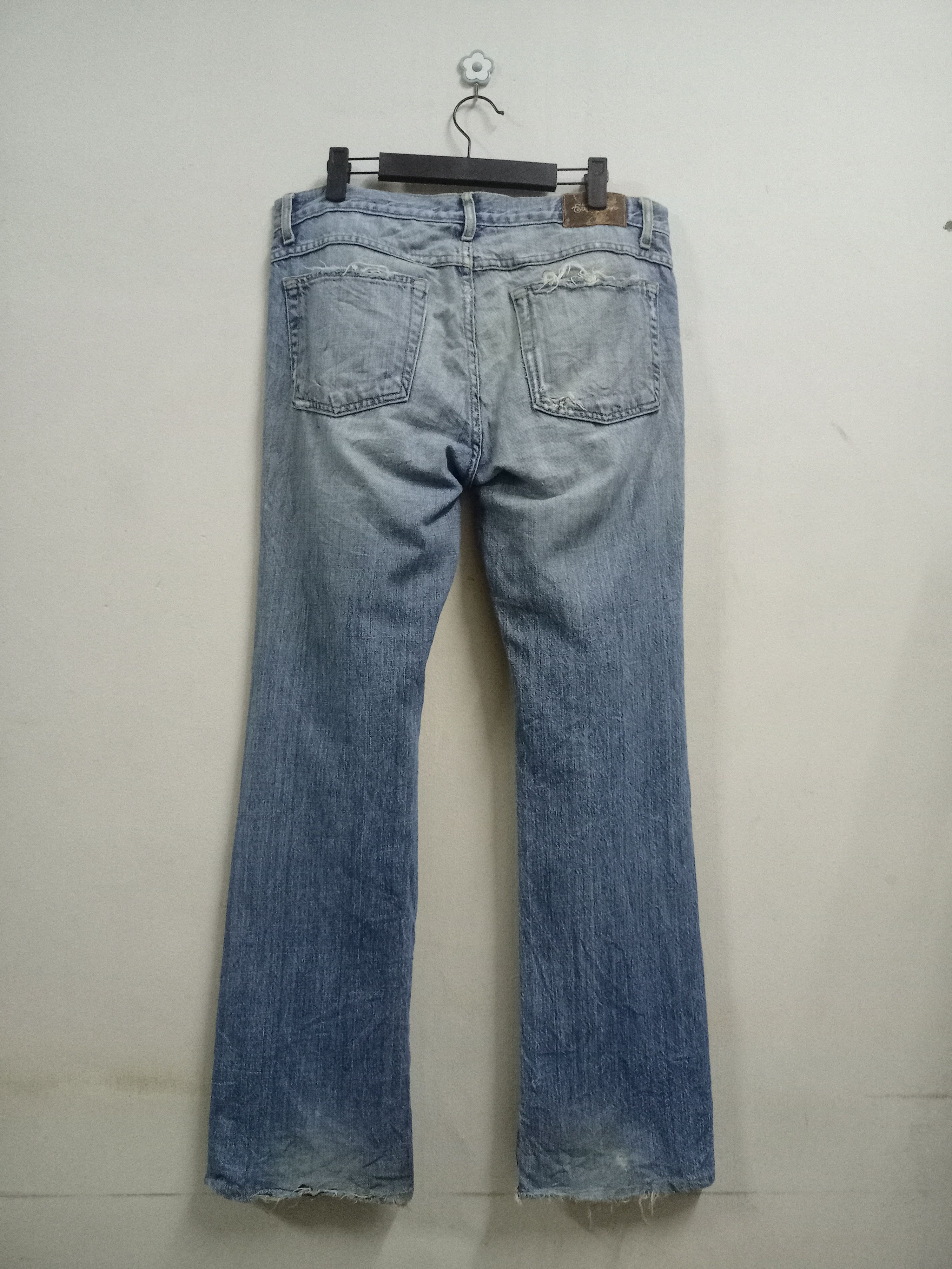 Earl Jeans Vintage USA Earl Jean Western Distressed Flare Jeans Size US 33 - 14 Thumbnail