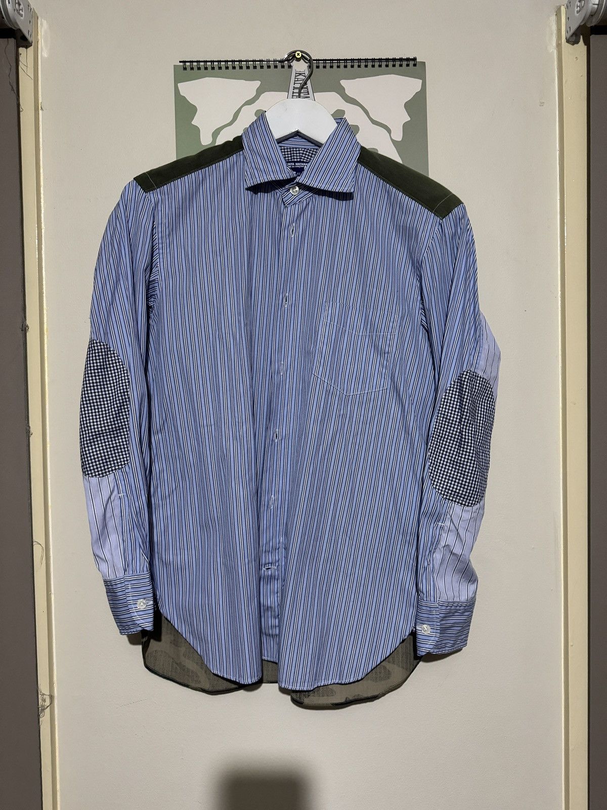 Comme des Garcons × Junya Watanabe Junya watanabe striped camo shirt Size US XS / EU 42 / 0 - 1 Thumbnail