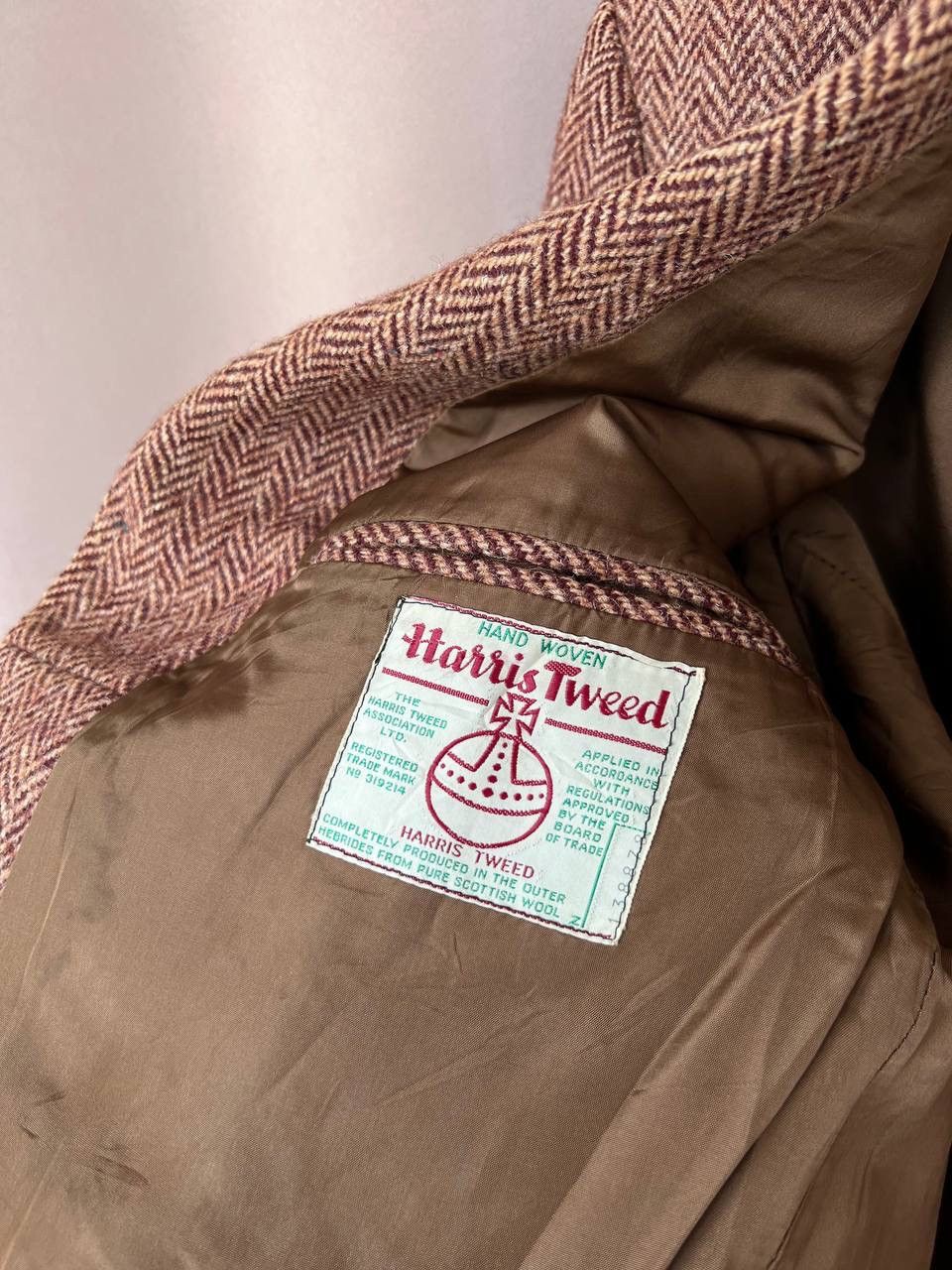 Harris Tweed Harris Tweed Wentex Modell Mens Size M/L Vintage Blazer Size 42R - 11 Thumbnail