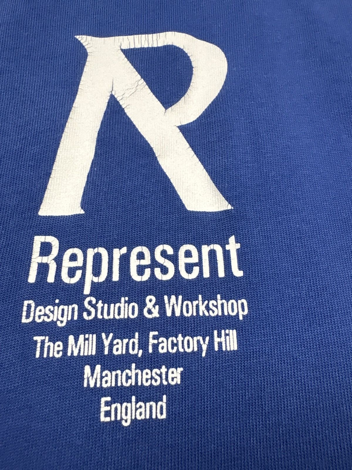 Represent Clo. Represent Blue Graphic Logo T Shirt Design Studio Workshop M Size US M / EU 48-50 / 2 - 9 Thumbnail