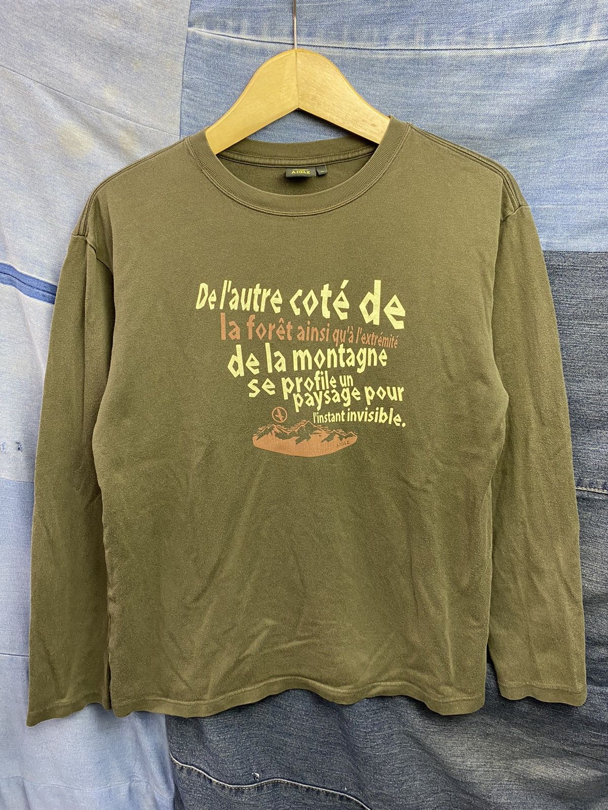 If Six Was Nine × Japanese Brand 2000s delautre cote de aigle longsleeve style Size US M / EU 48-50 / 2 - 1 Thumbnail