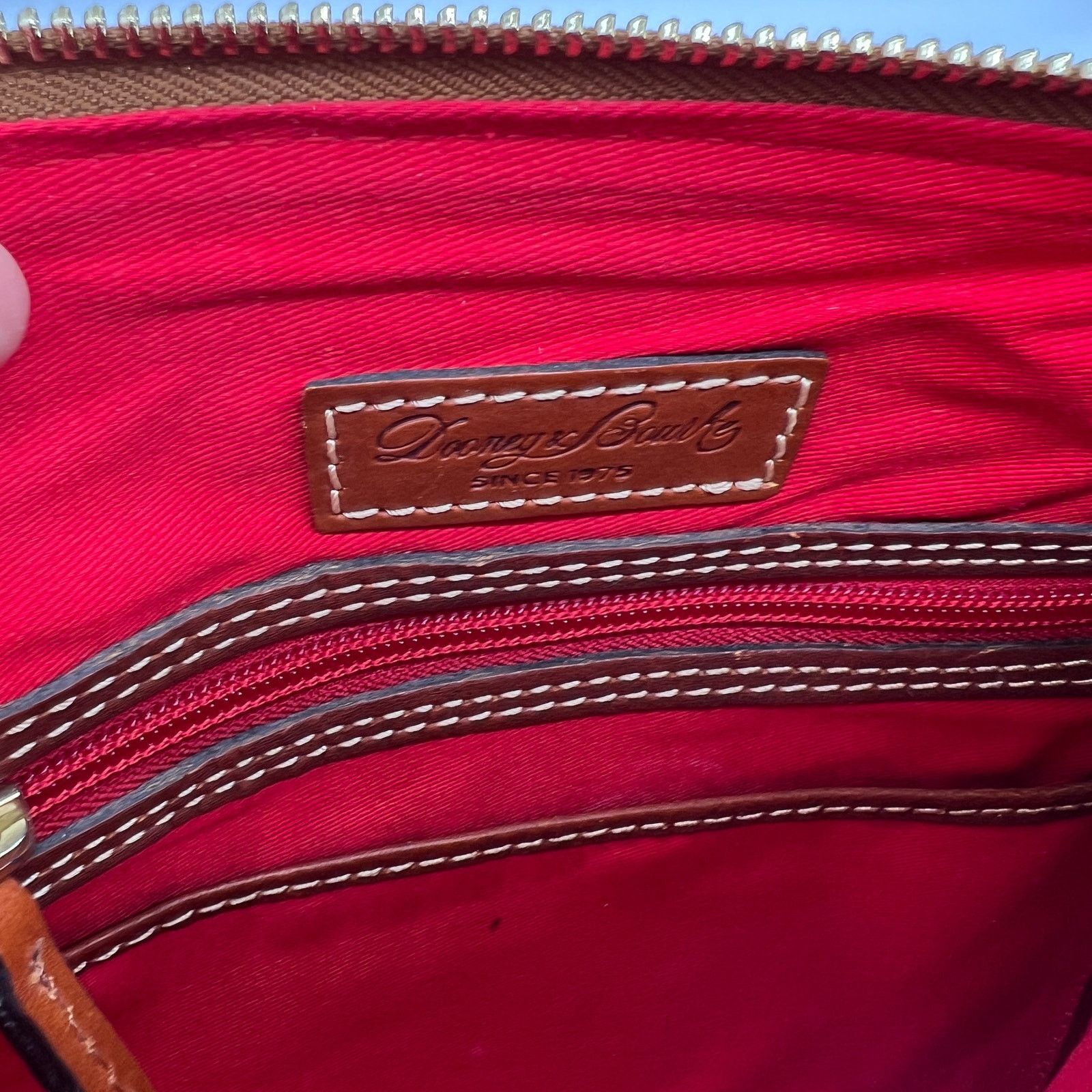 Dooney & Bourke Dooney & Bourke Pebble Leather Crossbody Handbags Wine Size ONE SIZE - 6 Thumbnail