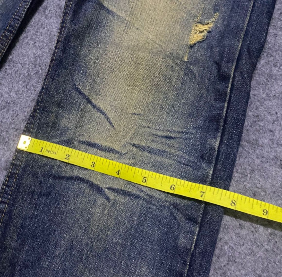 If Six Was Nine 💥Best Offer💥Vintage Imp Japanese Brand Distressed Denim Size US 32 / EU 48 - 5 Thumbnail