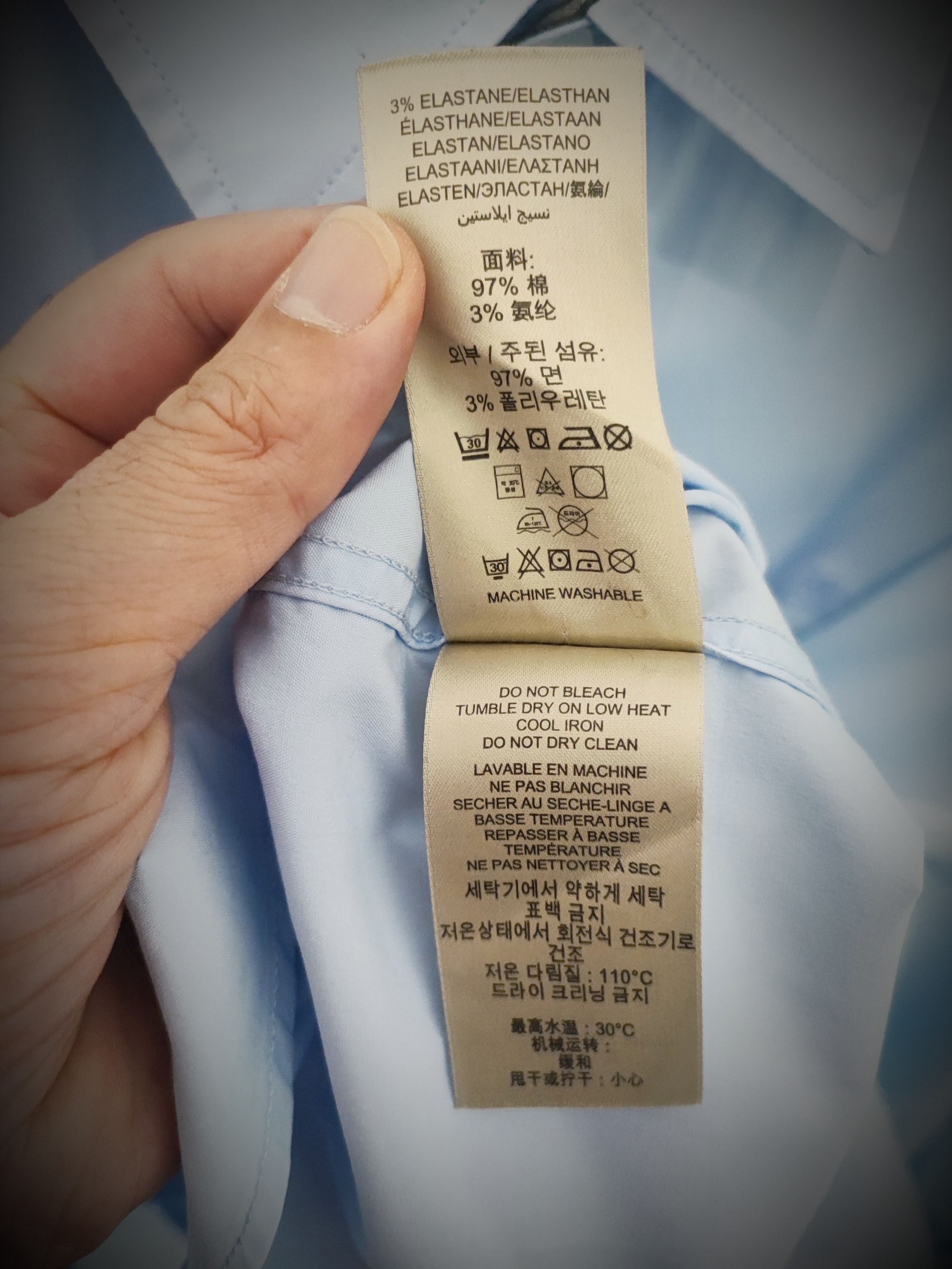 Burberry 🔥 Burberry Shirt Size L Blue 🔥 Size US L / EU 52-54 / 3 - 9 Thumbnail